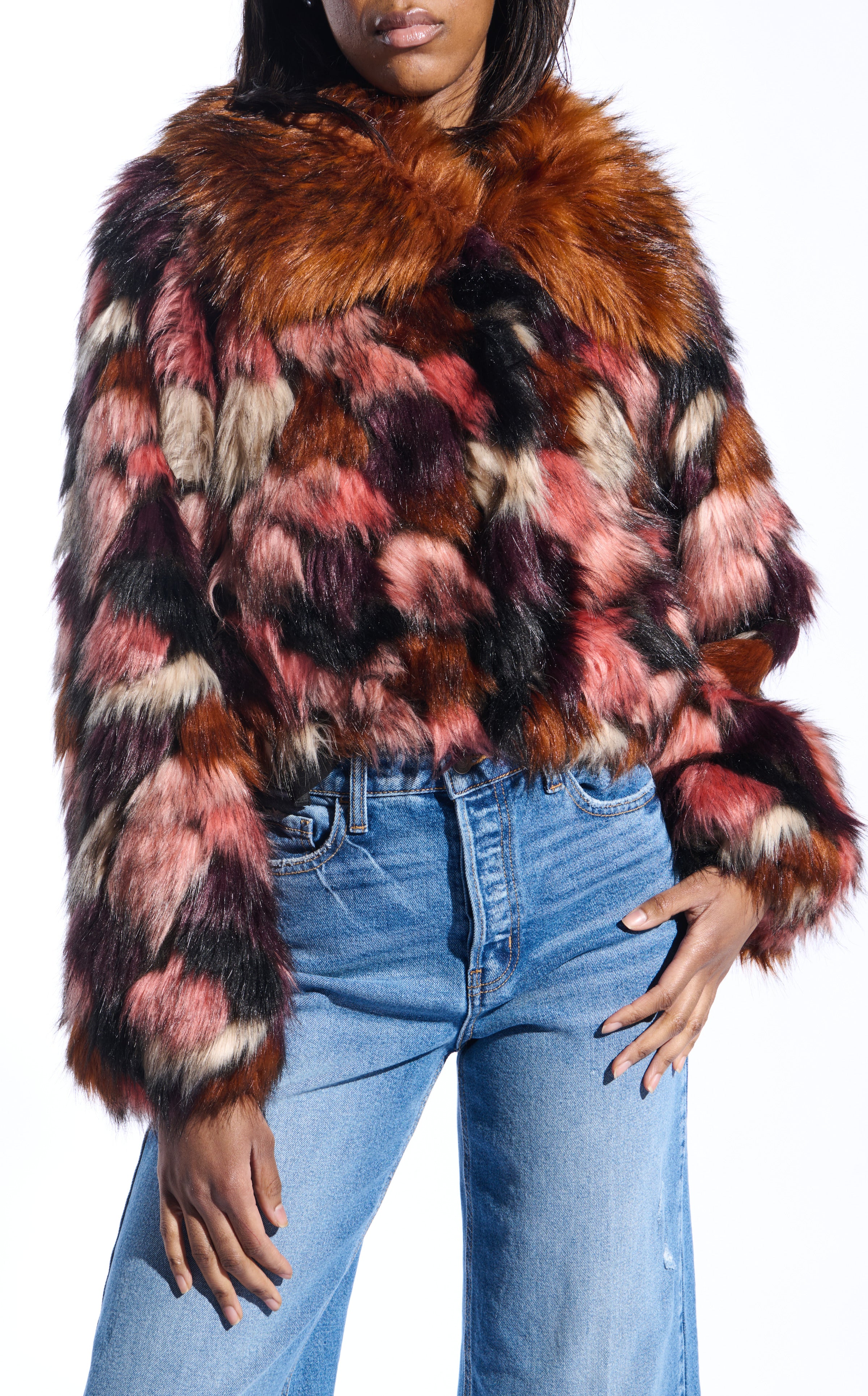 MOLLY-MULTI FAUX FUR JACKET - Image 2