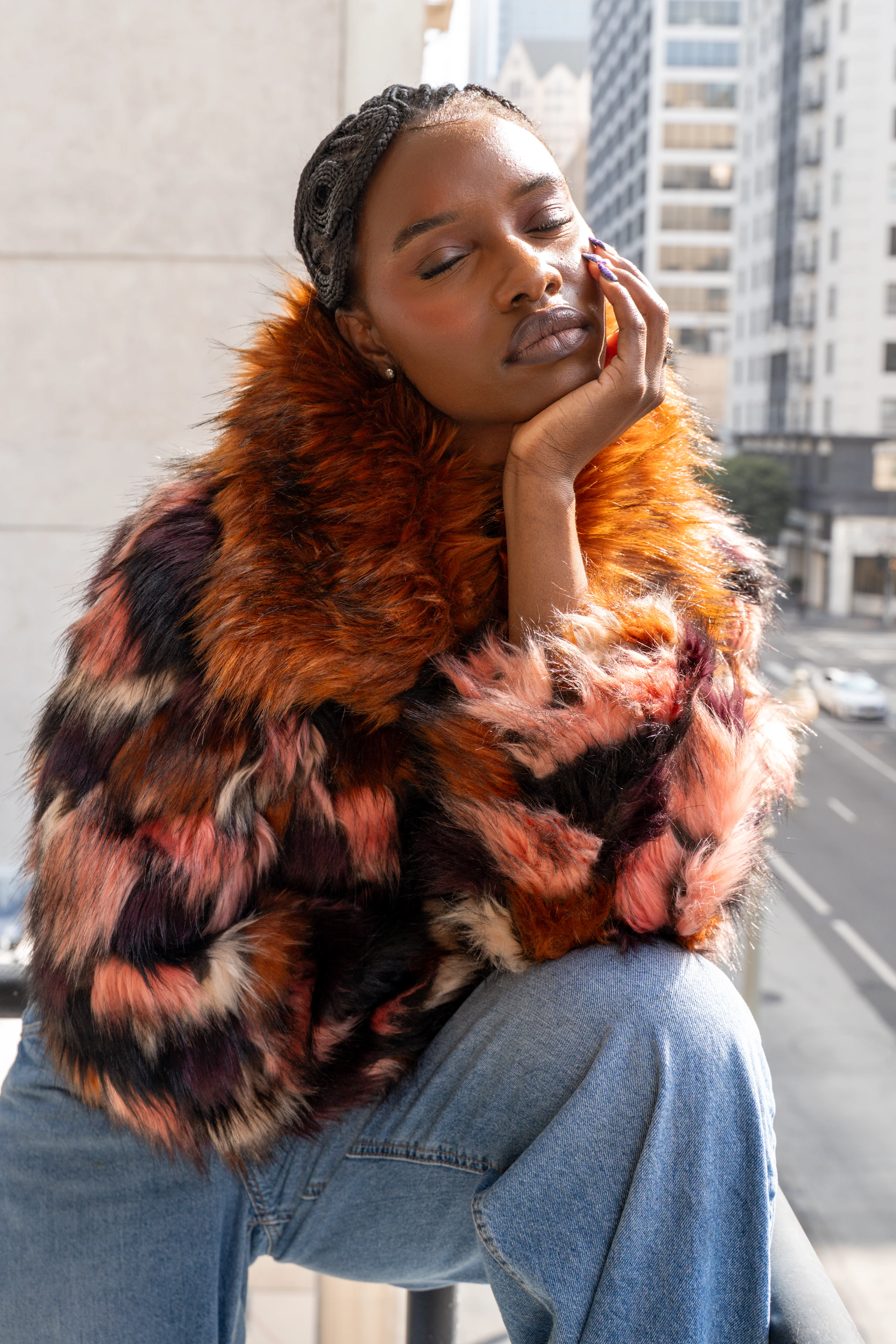 MOLLY-MULTI FAUX FUR JACKET - Image 6