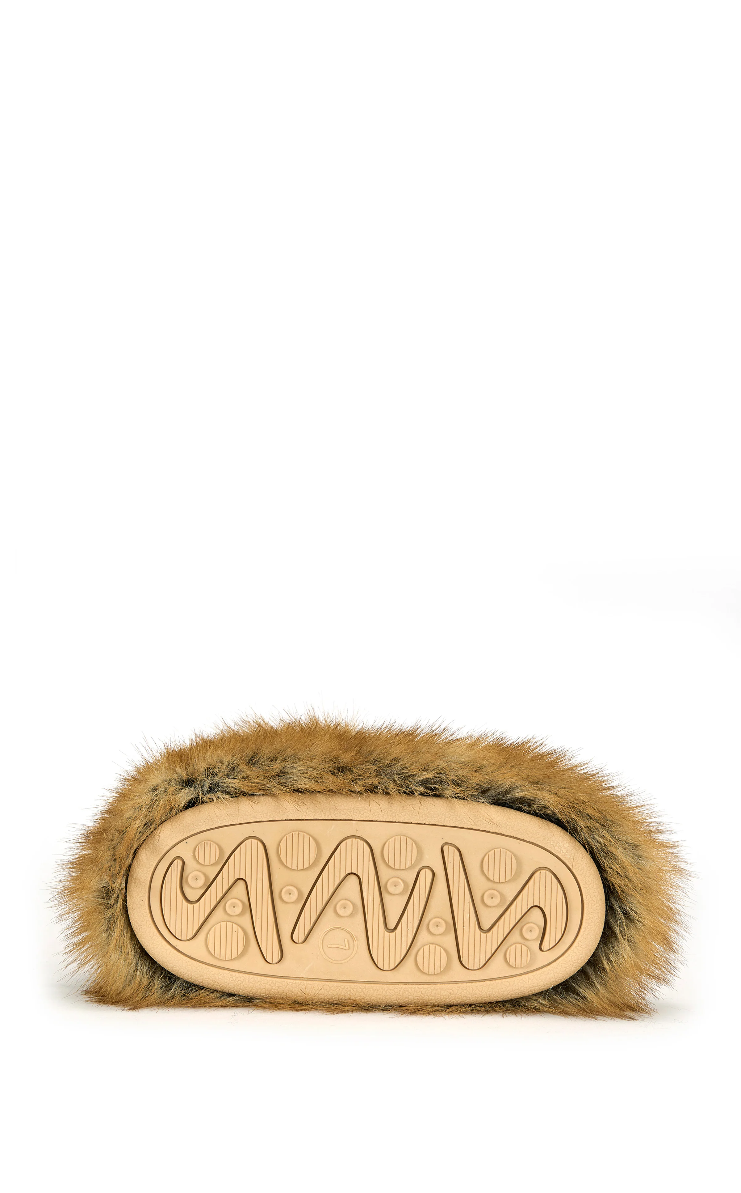 NADIANNA-TAN FAUX RED FOX FUR BOOTIE - Image 4
