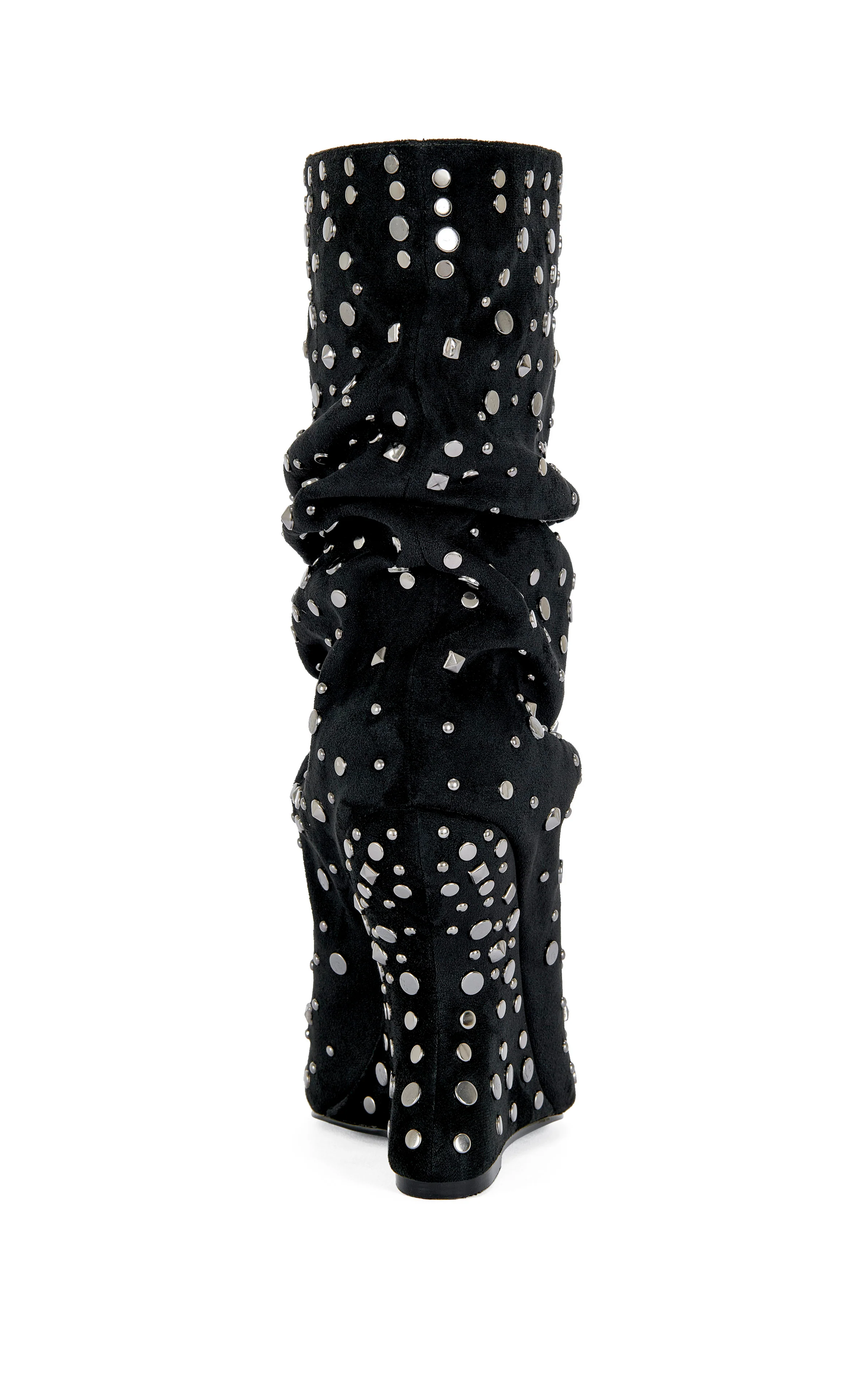 NAOMANI-GUNMETAL WEDGE BOOTIE - Image 3