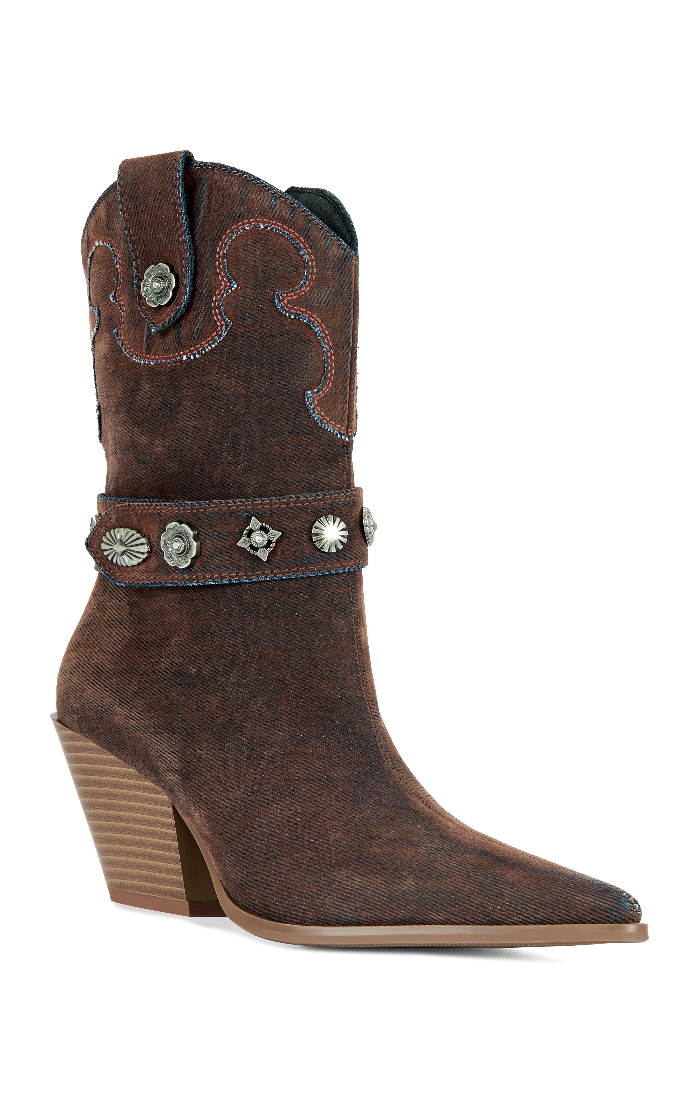 NEITH-BURNTORANGE WESTERN BOOTIE - Image 2