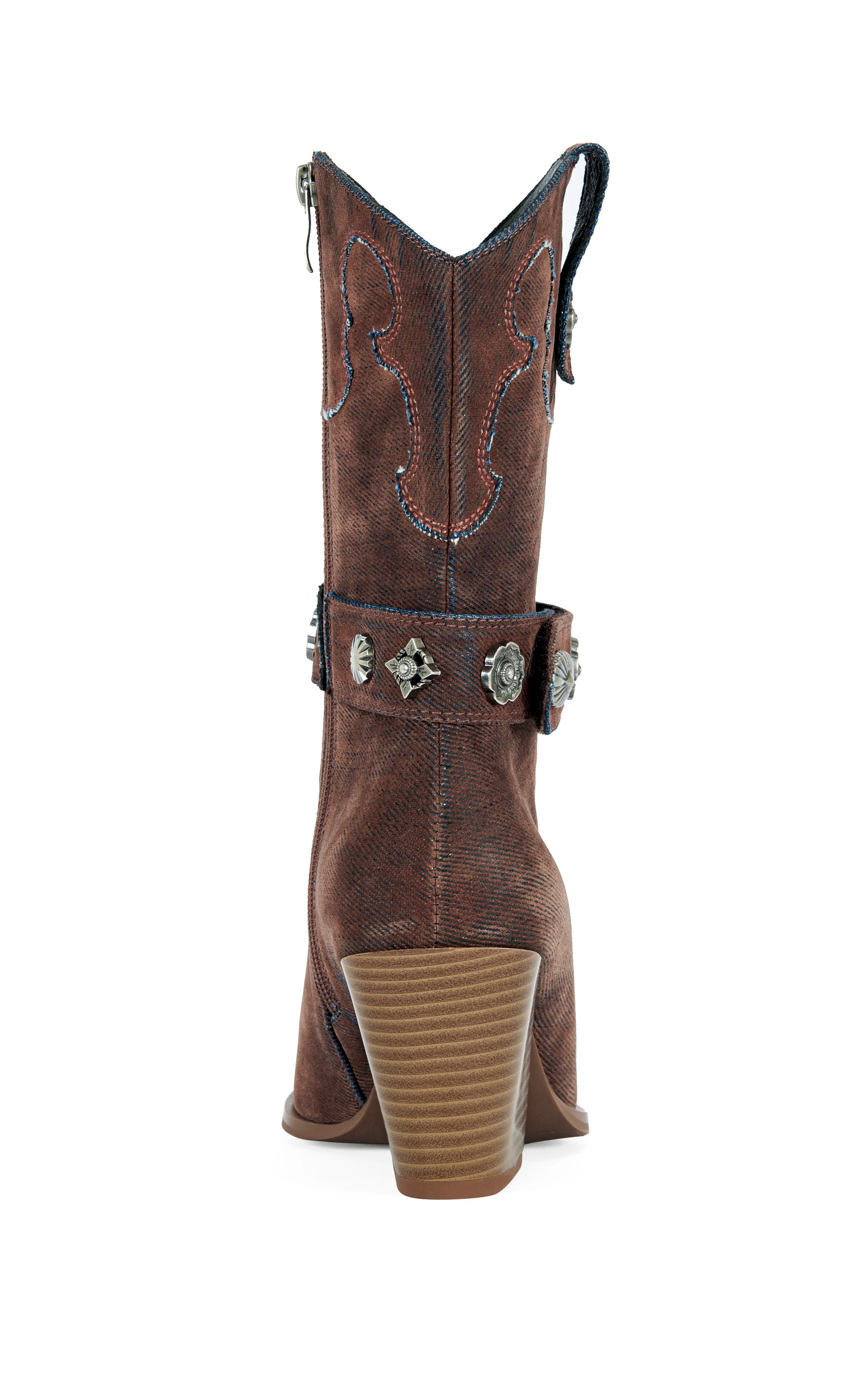 NEITH-BURNTORANGE WESTERN BOOTIE - Image 3