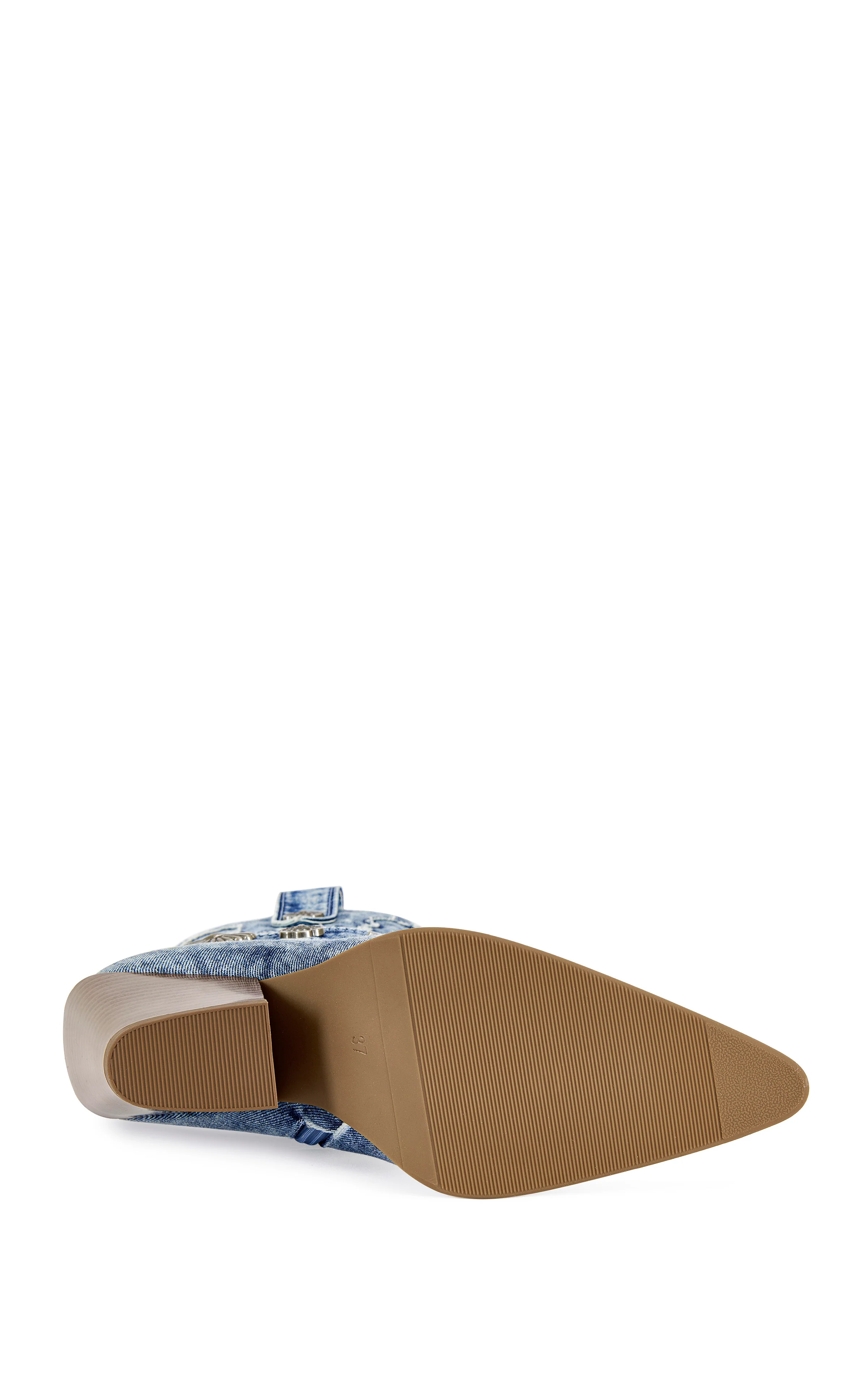 NEITH-DENIM WESTERN BOOTIE - Image 5