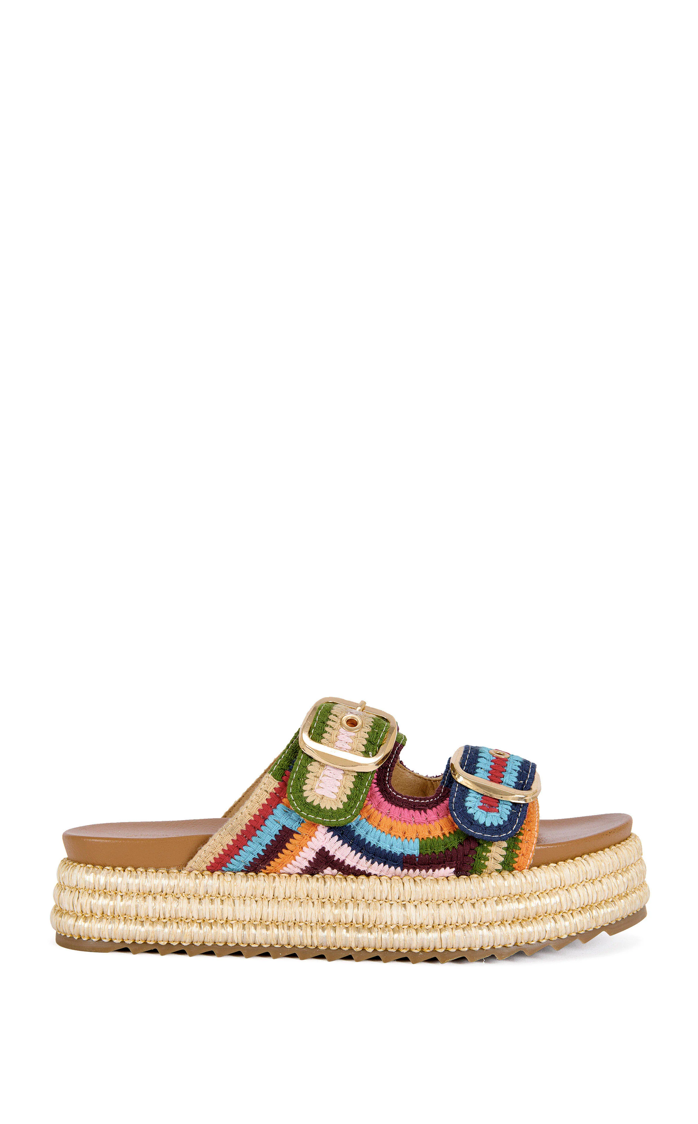 NIKKEI-MULTI FLATFORM SANDAL
