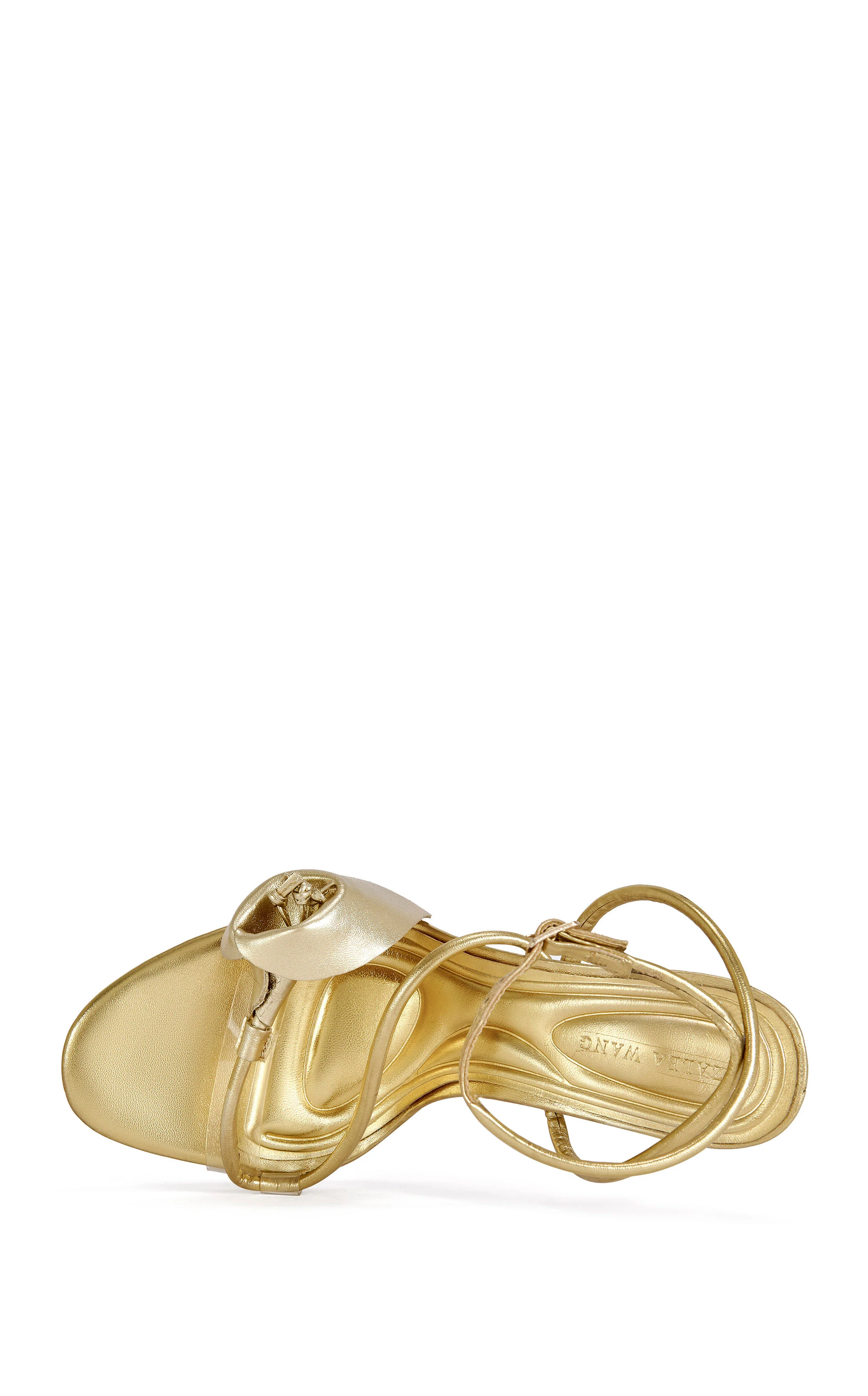 NILO-GOLD STILETTO SANDAL - Image 4