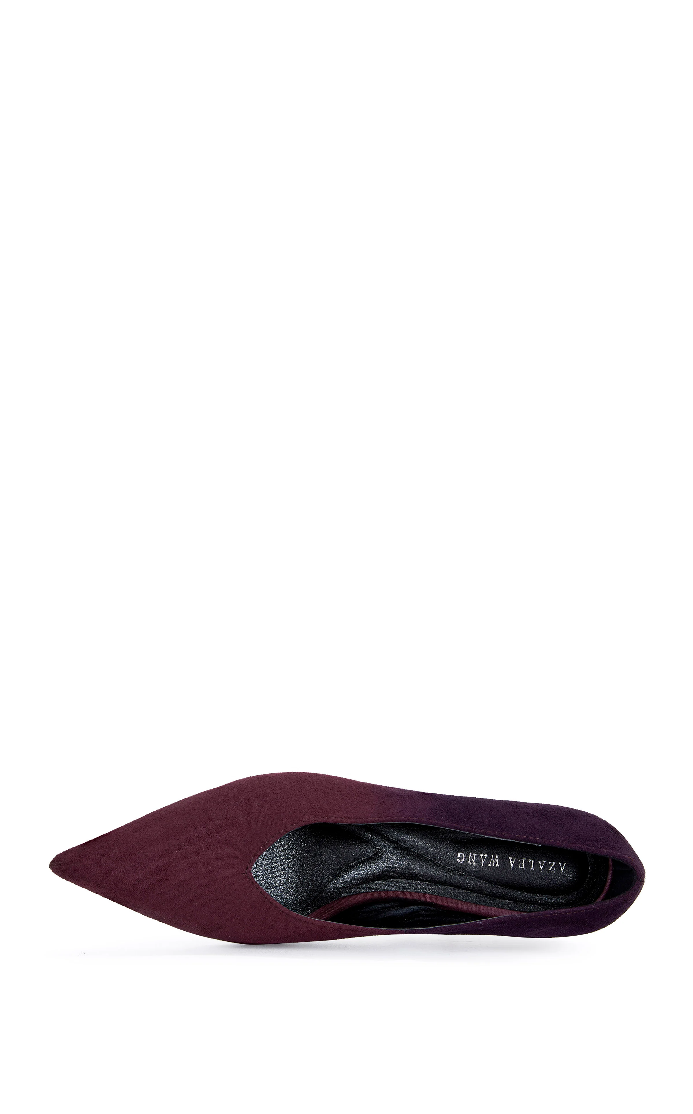 OCEANA-PURPLE OMBRE HIGH VAMP STILETTO PUMP - Image 5