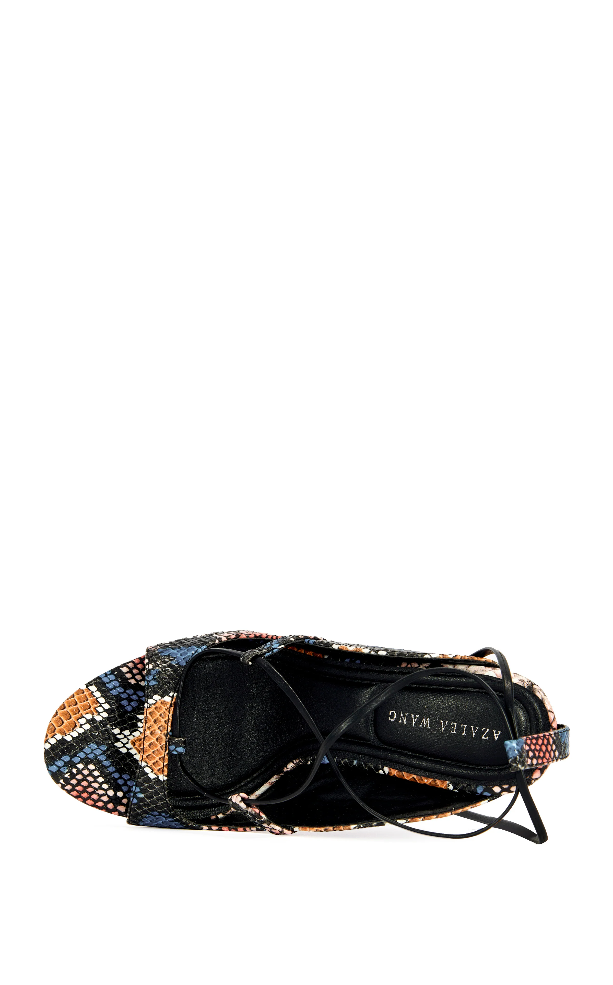 ORENA-SNAKEMULTI WRAP-AROUND WEDGE SANDAL - Image 4
