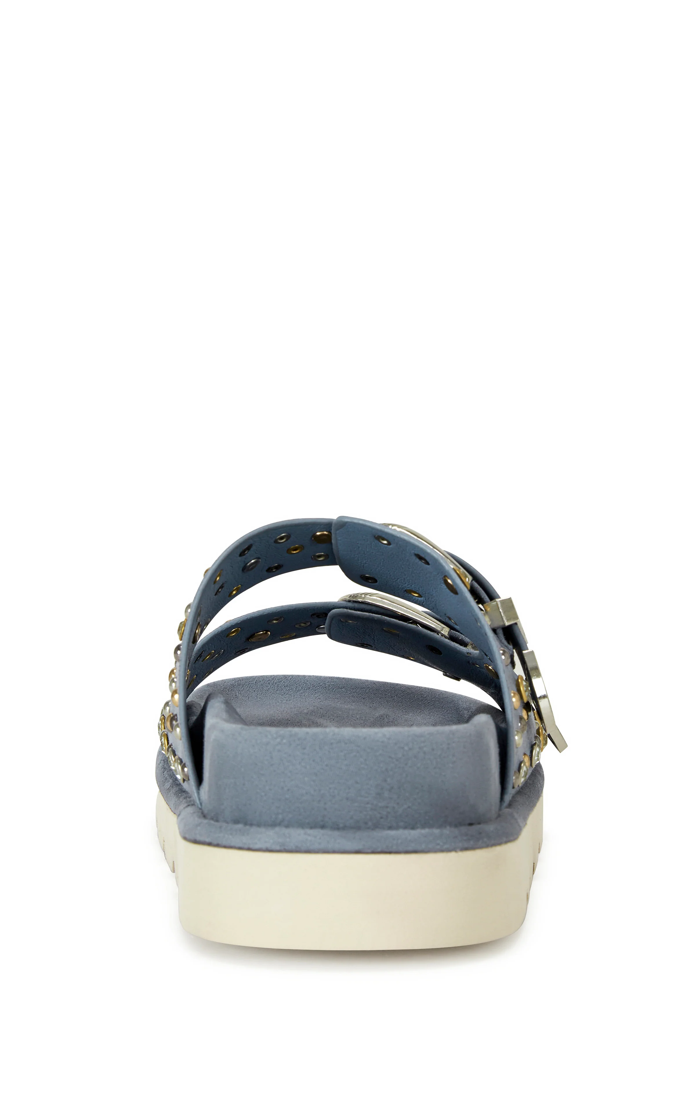 OSWALD-BLUE FLAT SANDAL - Image 3