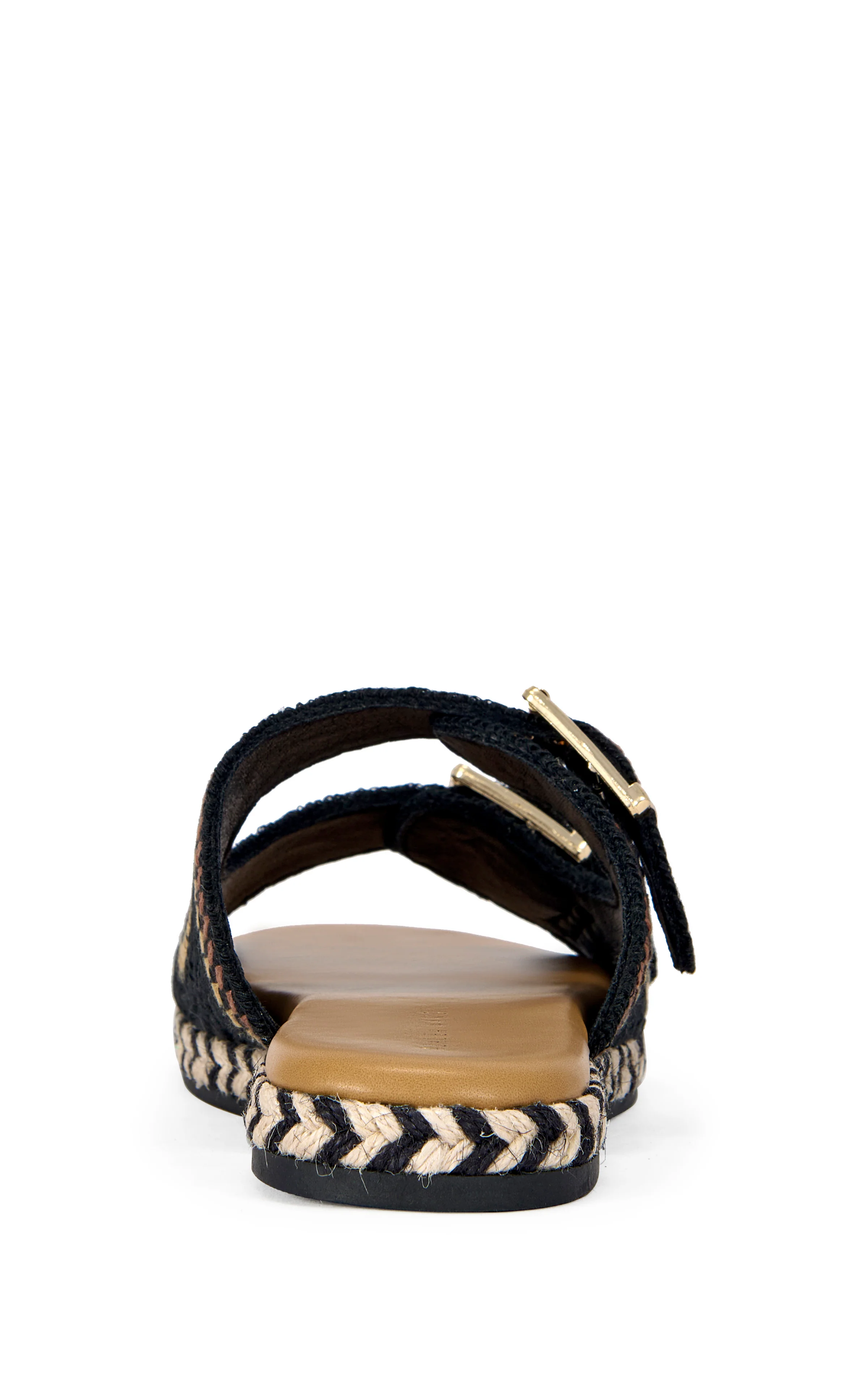 PACORRO-BLACKBROWN FLAT SANDAL - Image 3