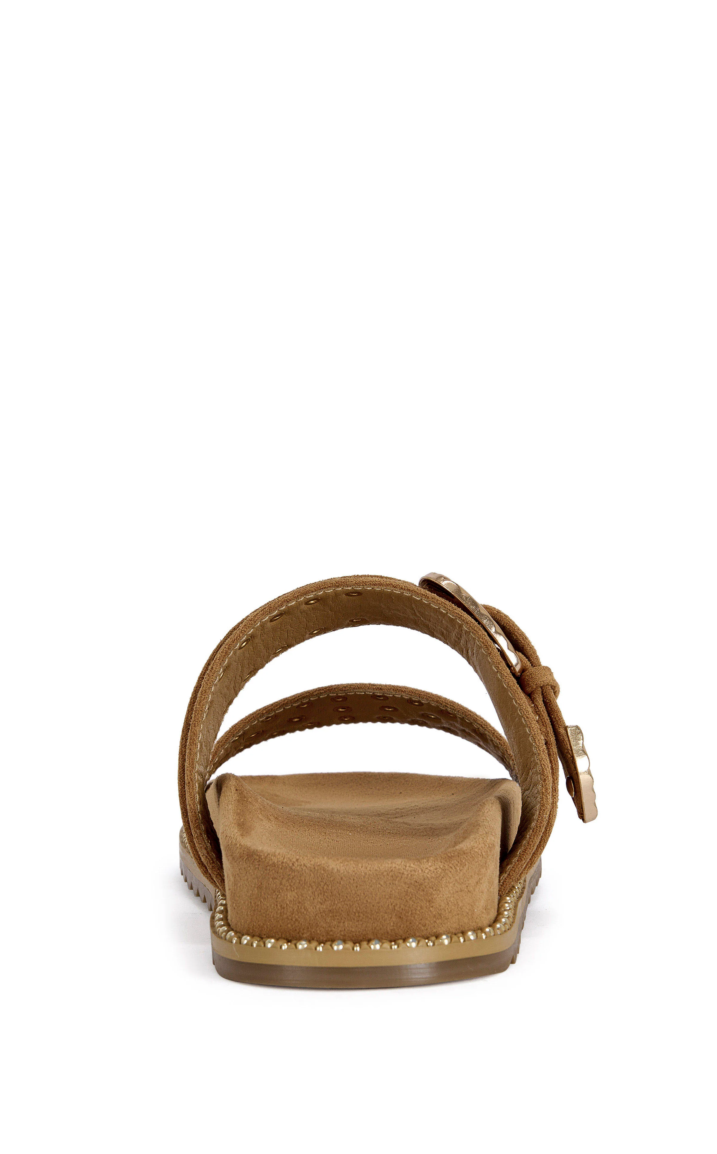 PALLAS-TAN WESTERN FLAT SANDAL - Image 3