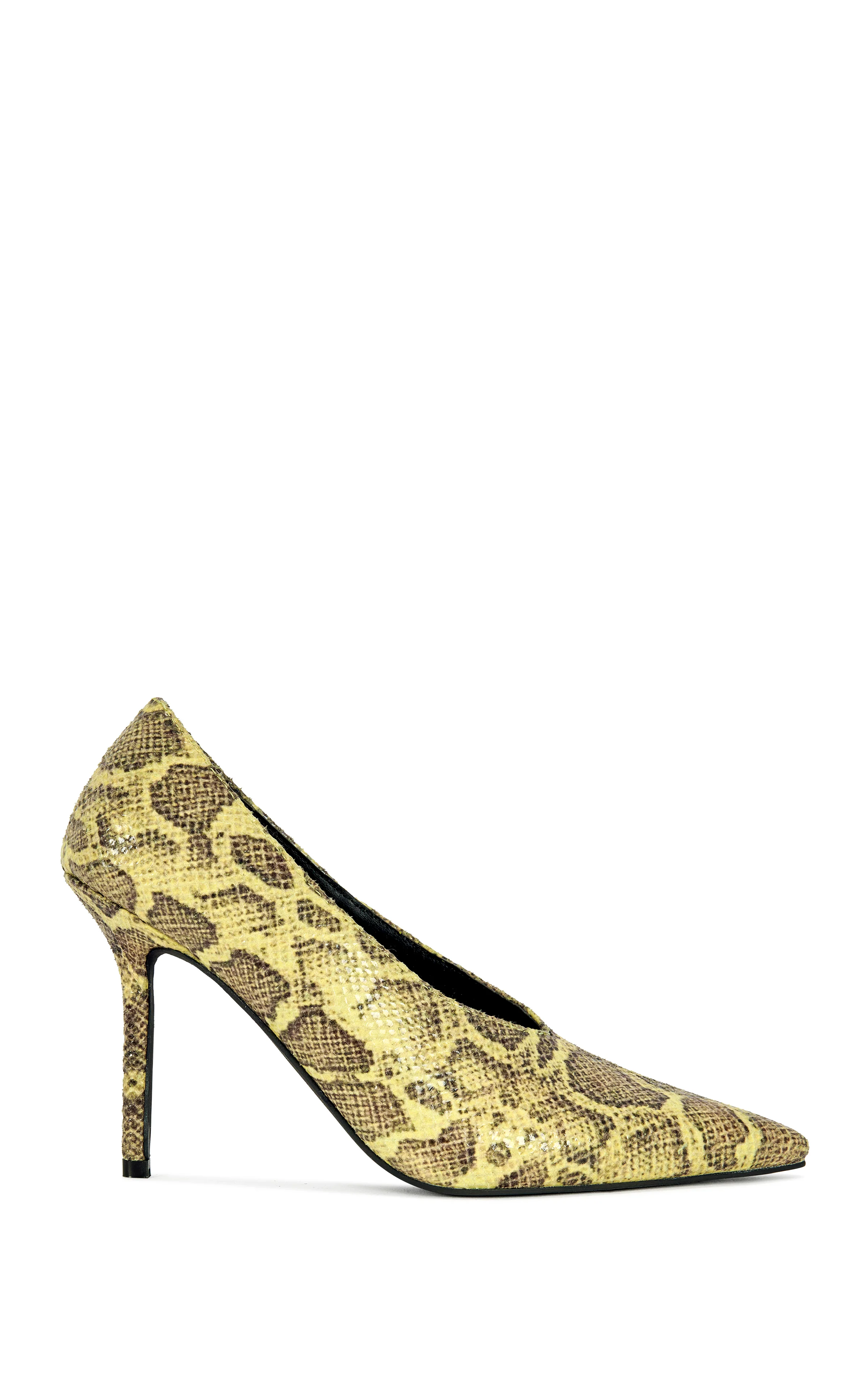 PATRICC-YELLOWSNAKE STILETTO PUMP