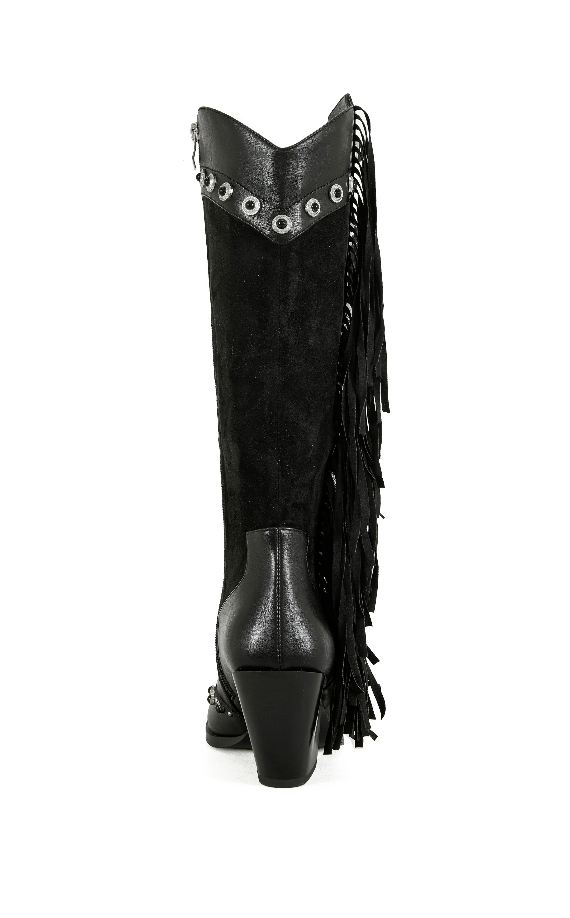 PELAGIUS-BLACK WESTERN BOOT - Image 3