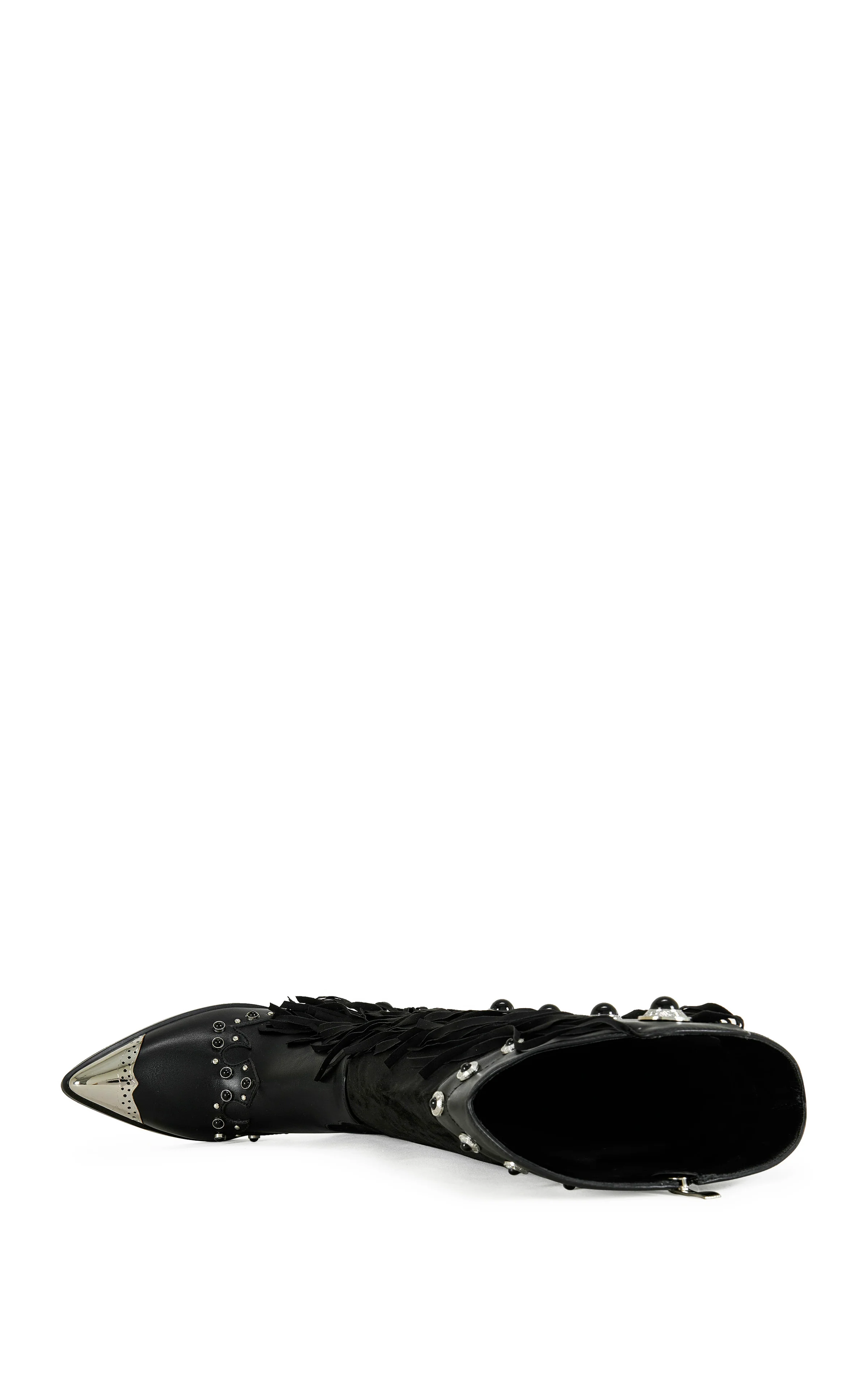 PELAGIUS-BLACK WESTERN BOOT - Image 4