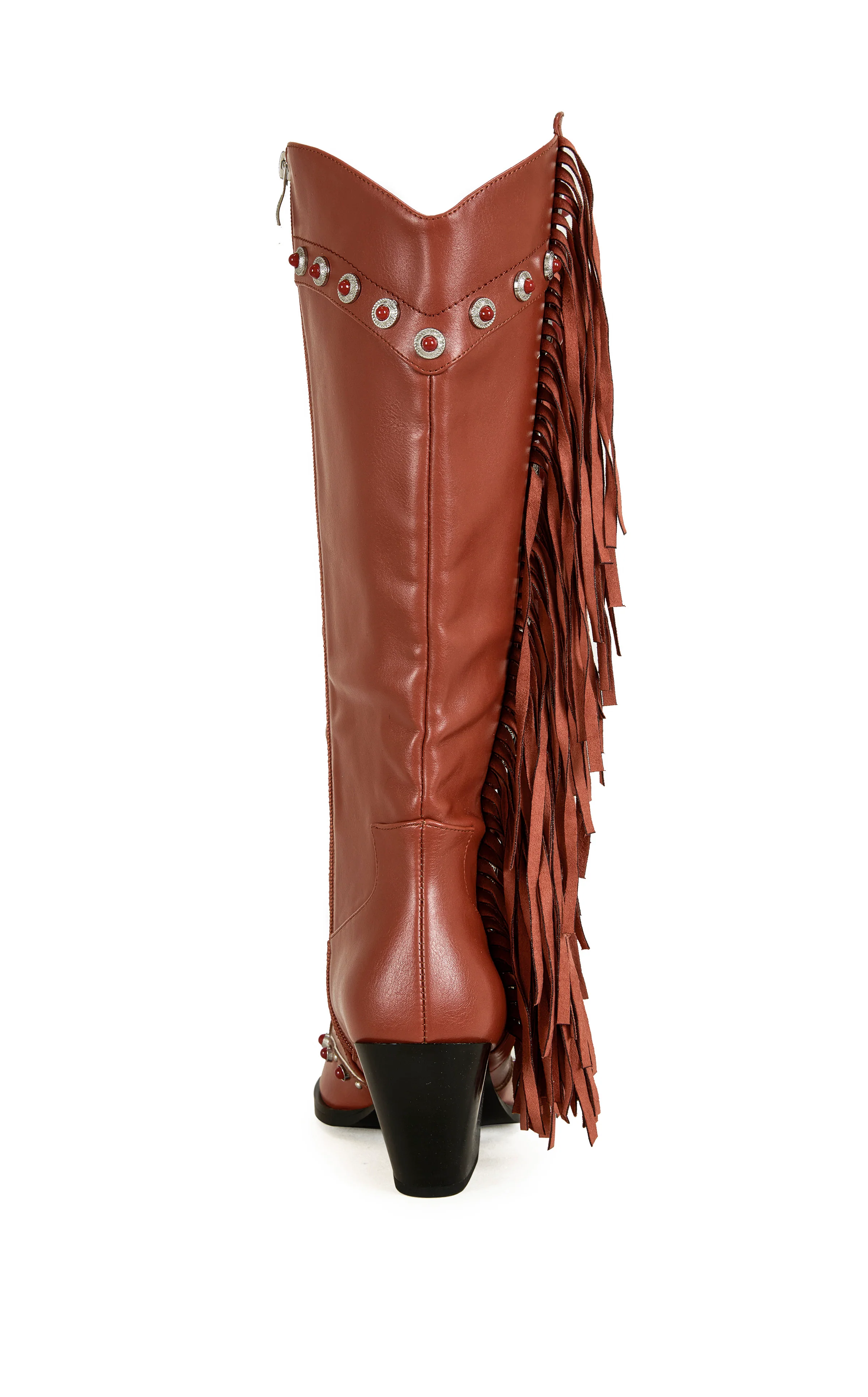 PELAGIUS-RED WESTERN BOOT - Image 4