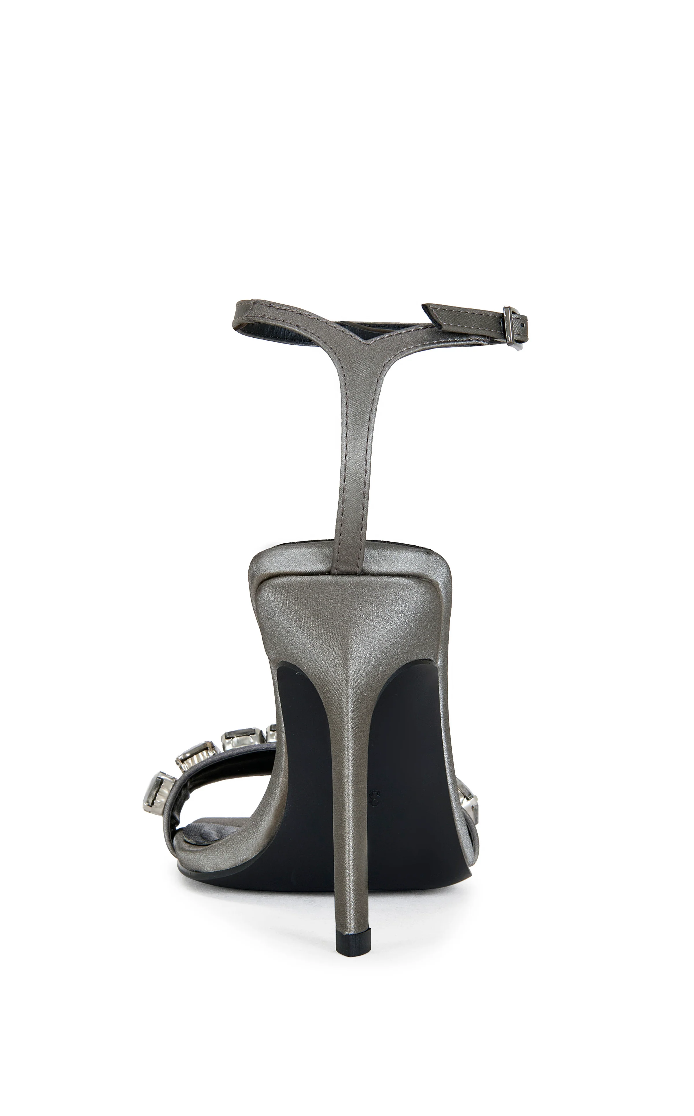 PERIIS-GREY STILETTO SANDAL - Image 3