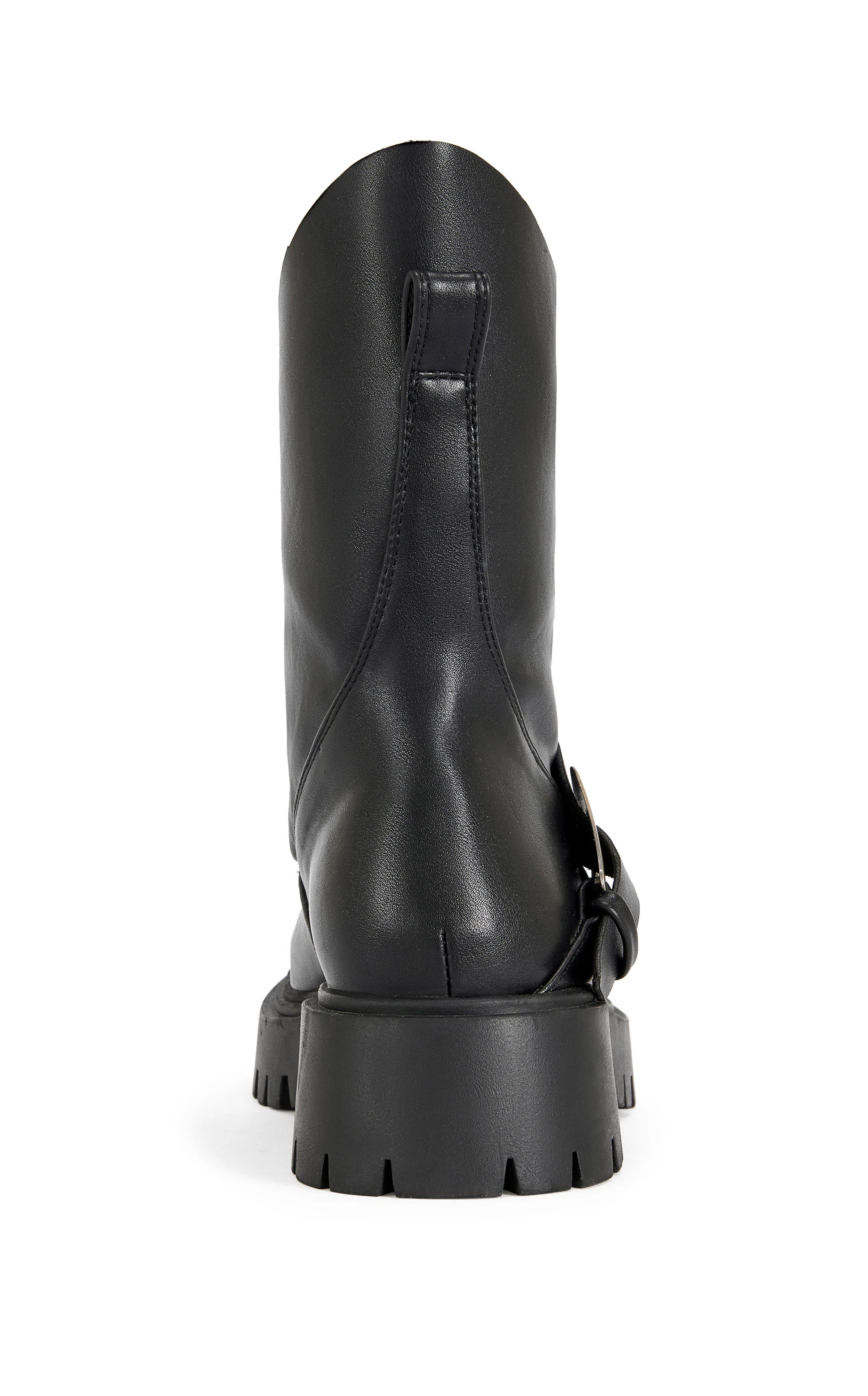 PHRIXUS-BLACK ASYMMETRICAL COMBAT BOOTIE - Image 3