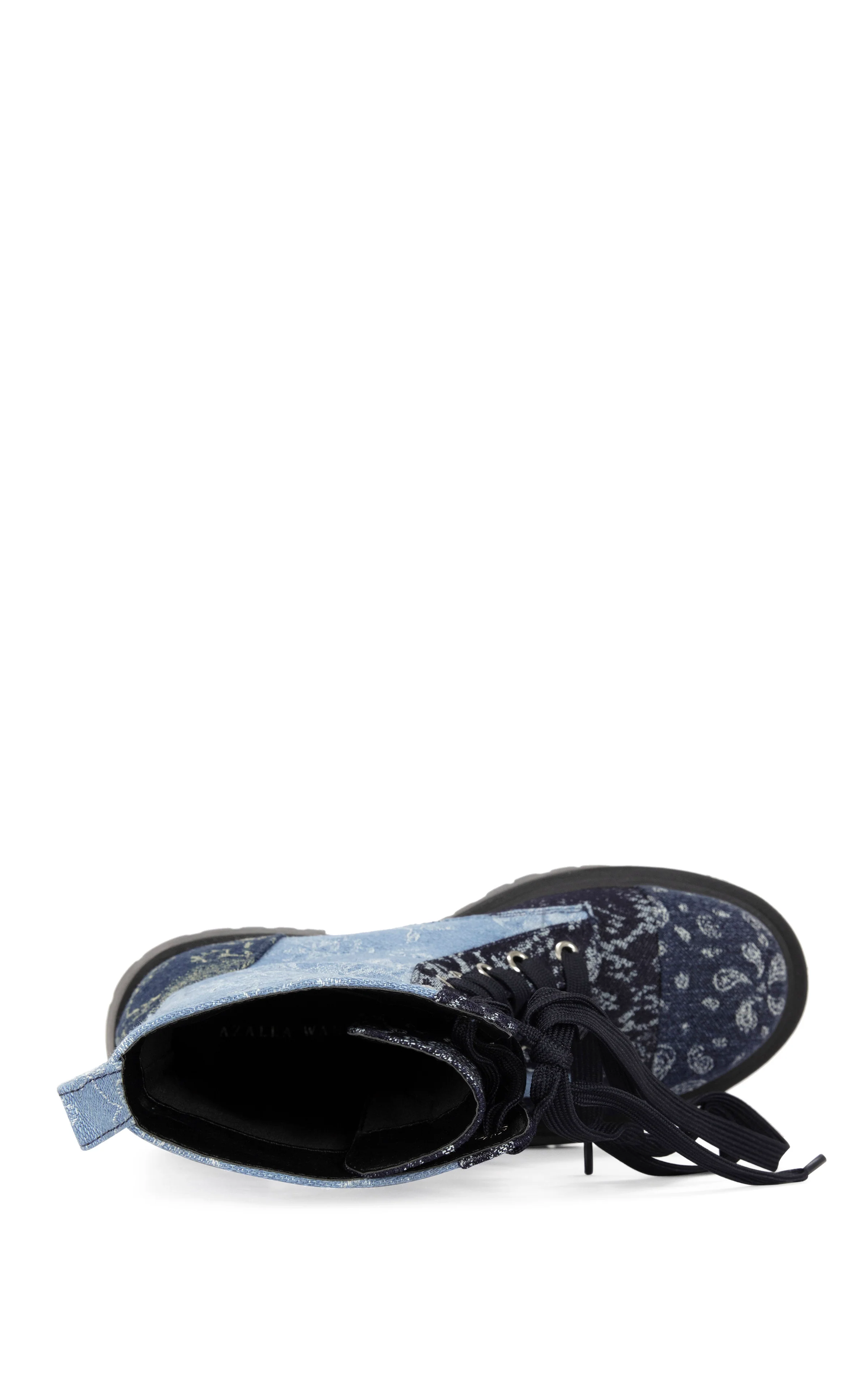 PROVIDENCE-DENIM BANDANA COMBAT BOOTIE - Image 4