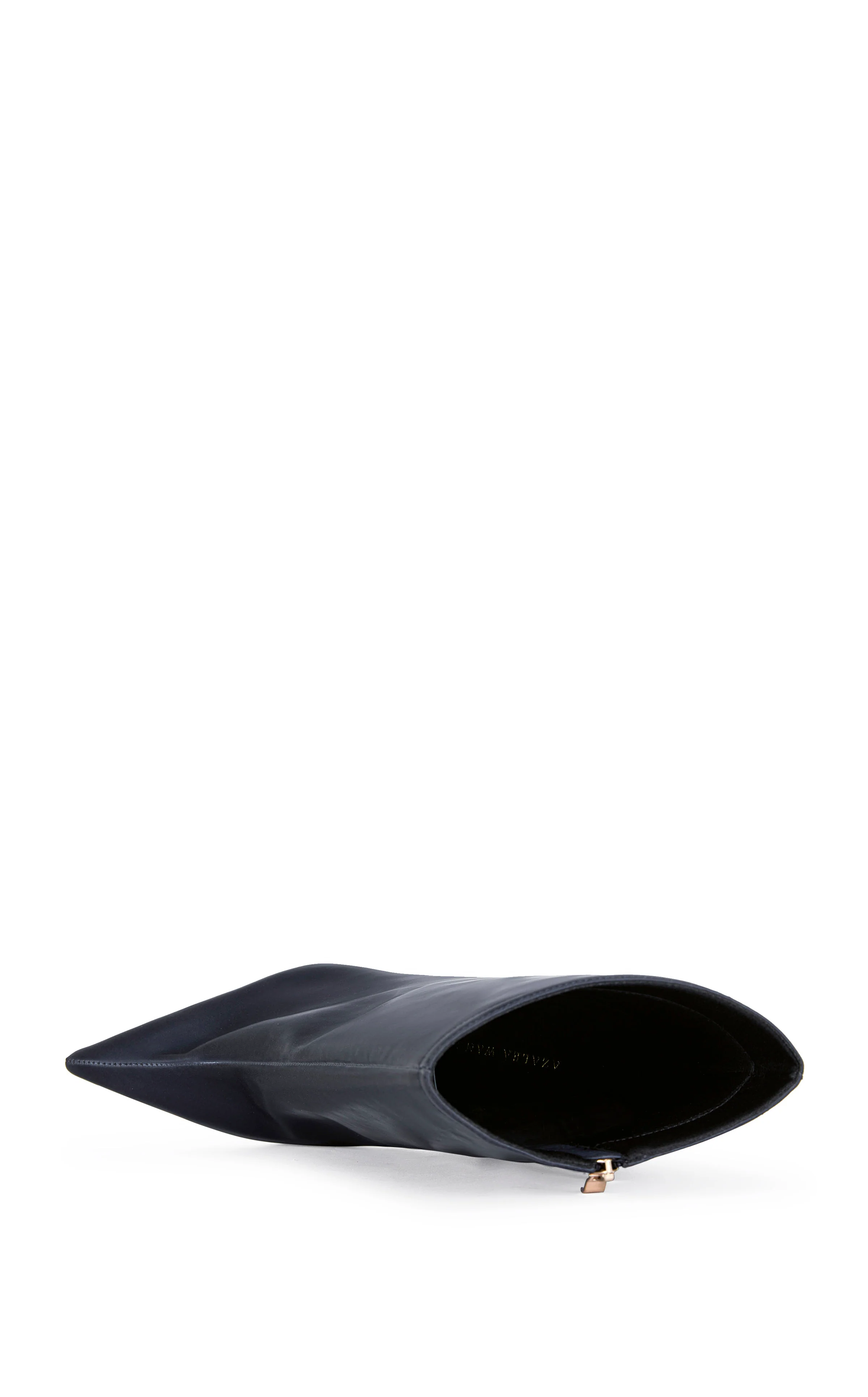 QUINNEY-NAVY LIQUID LUXE STILETTO BOOTIE - Image 6
