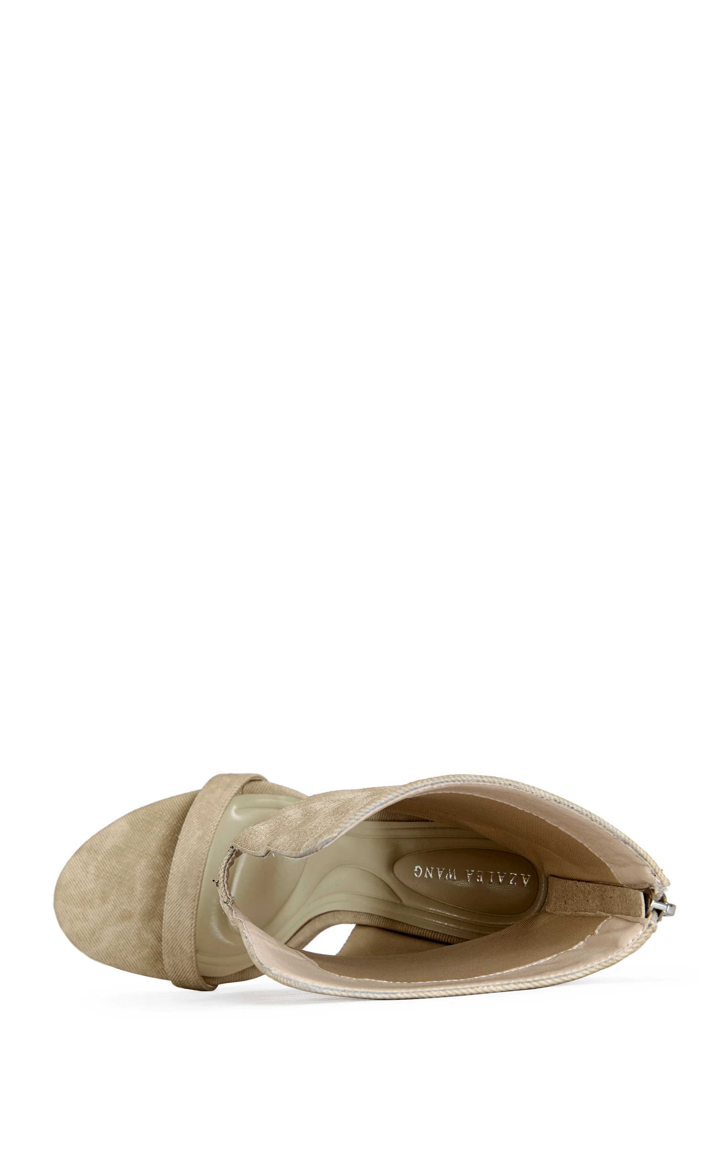 RAFFAELLO-BEIGE WEDGE SANDAL BOOTIE - Image 4