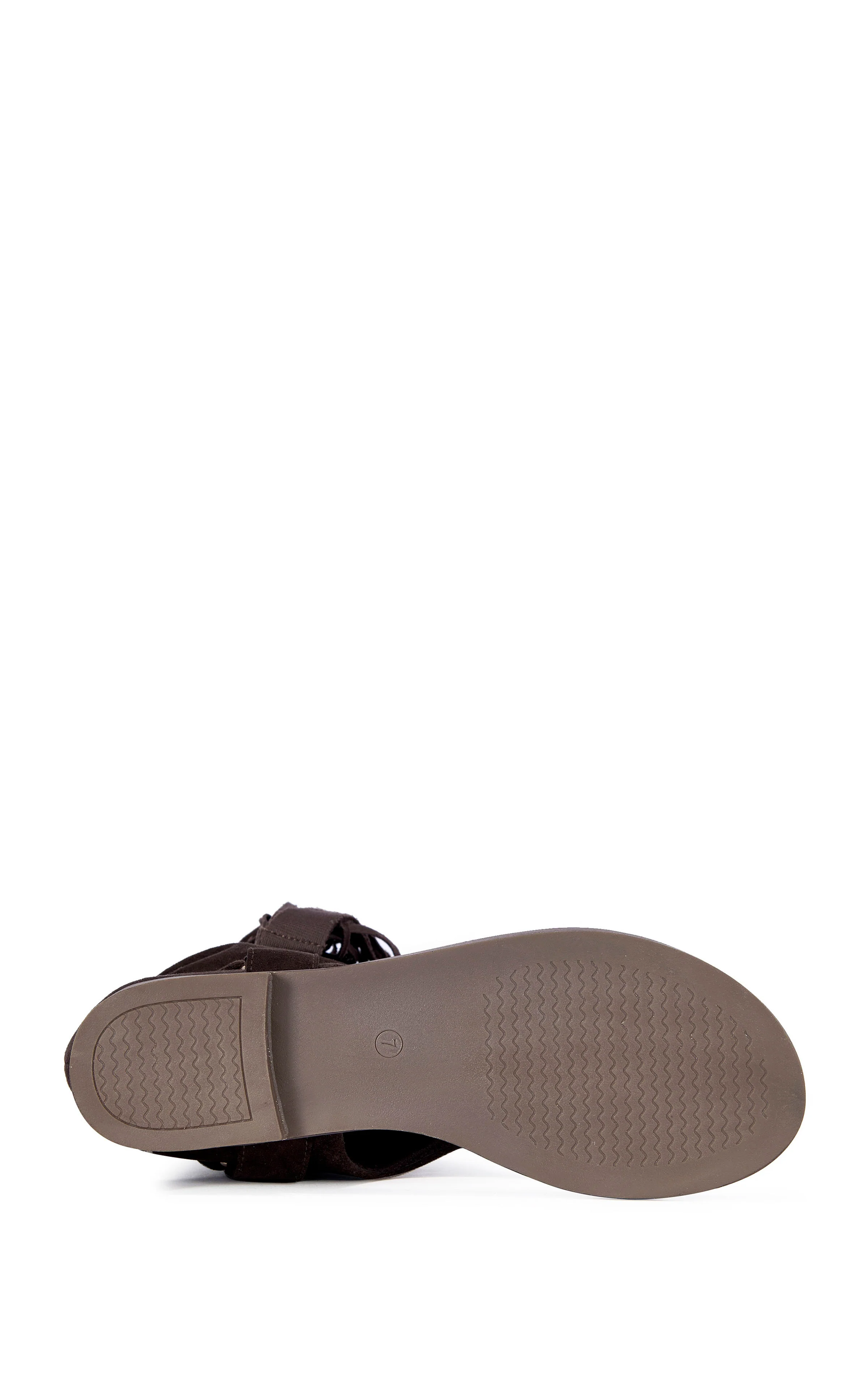 RAINER-CHOCOLATE GLADIATOR FLAT SANDAL - Image 5