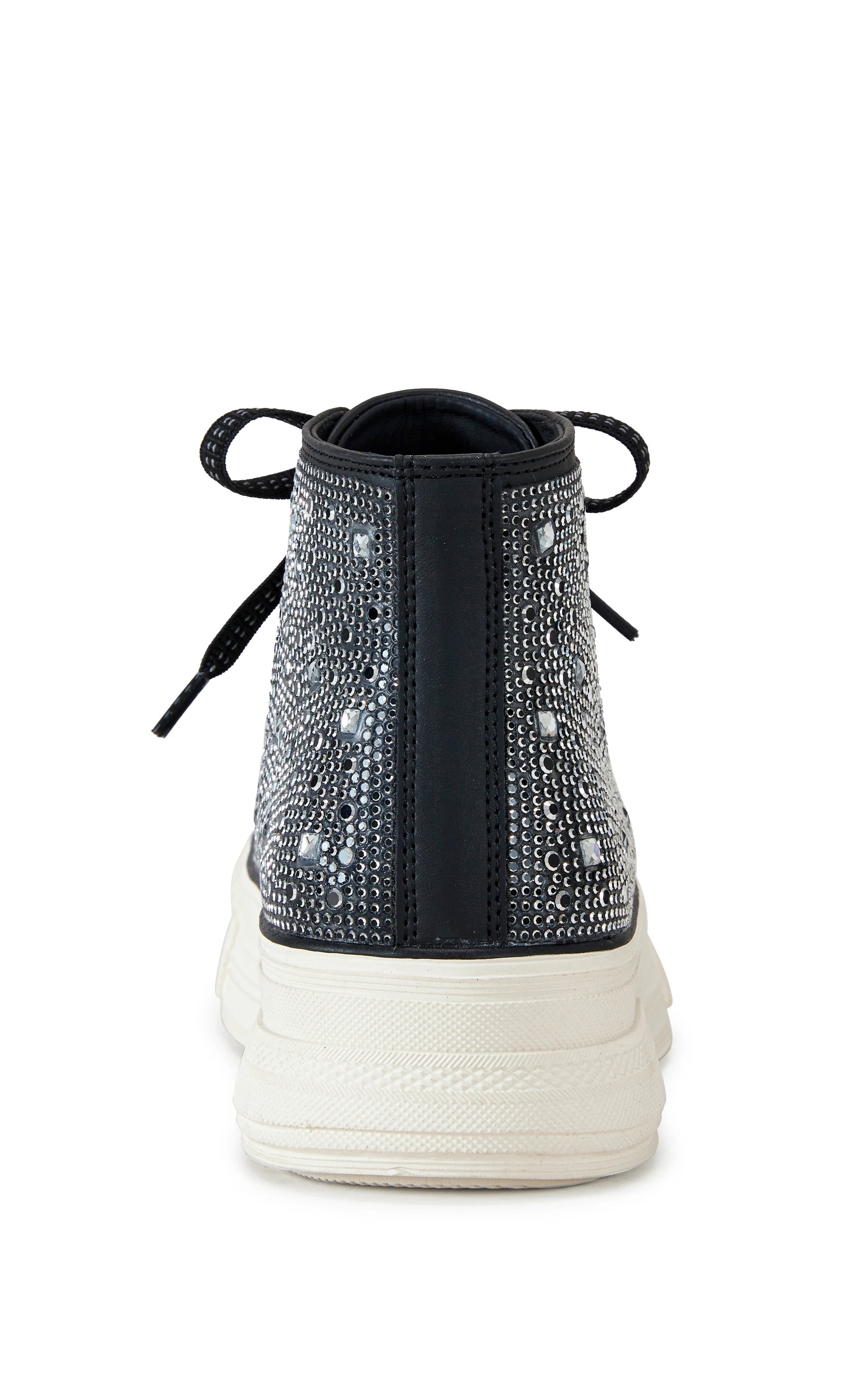 RELISH-BLACK FLATFORM SNEAKER - Image 3