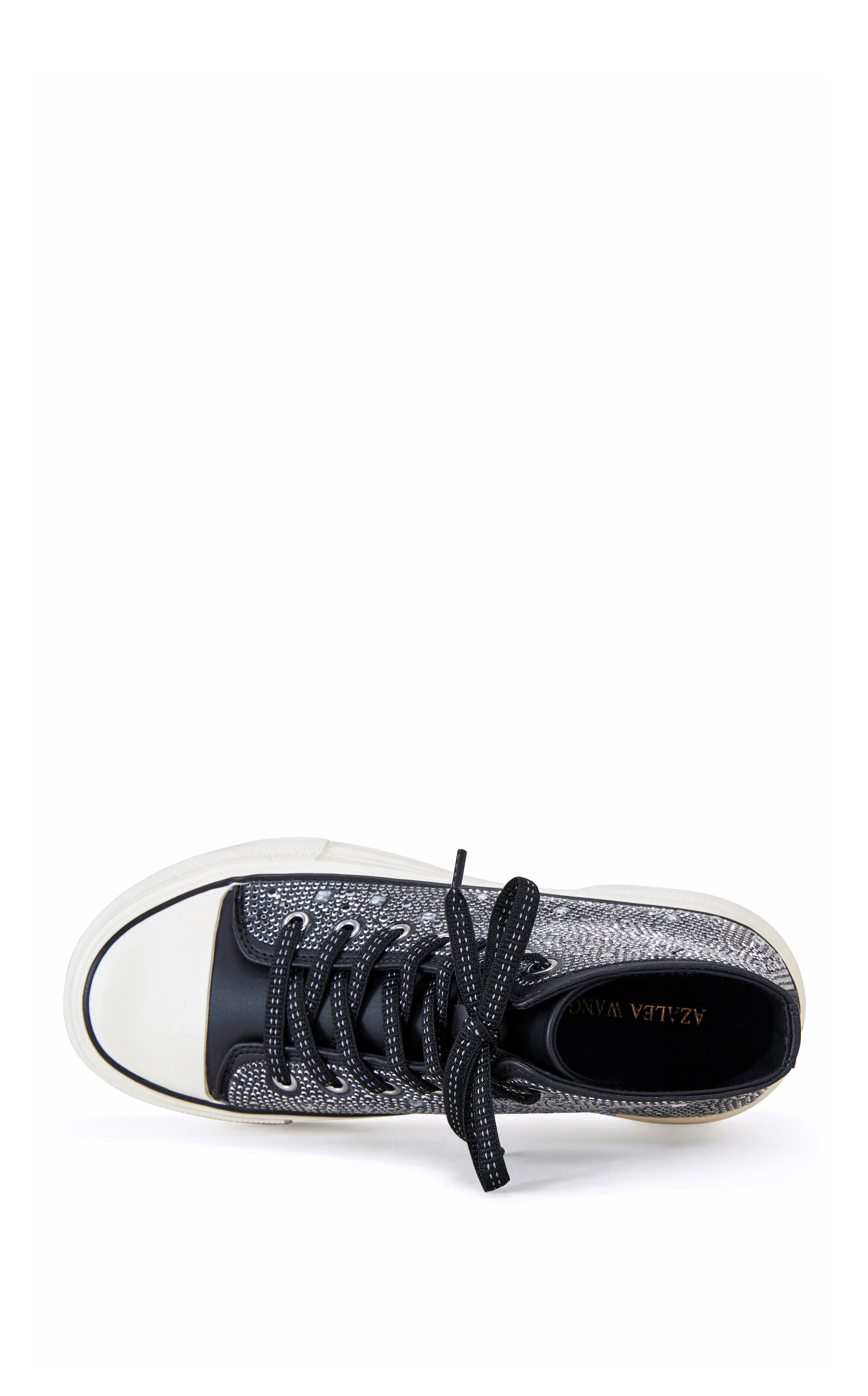 RELISH-BLACK FLATFORM SNEAKER - Image 5