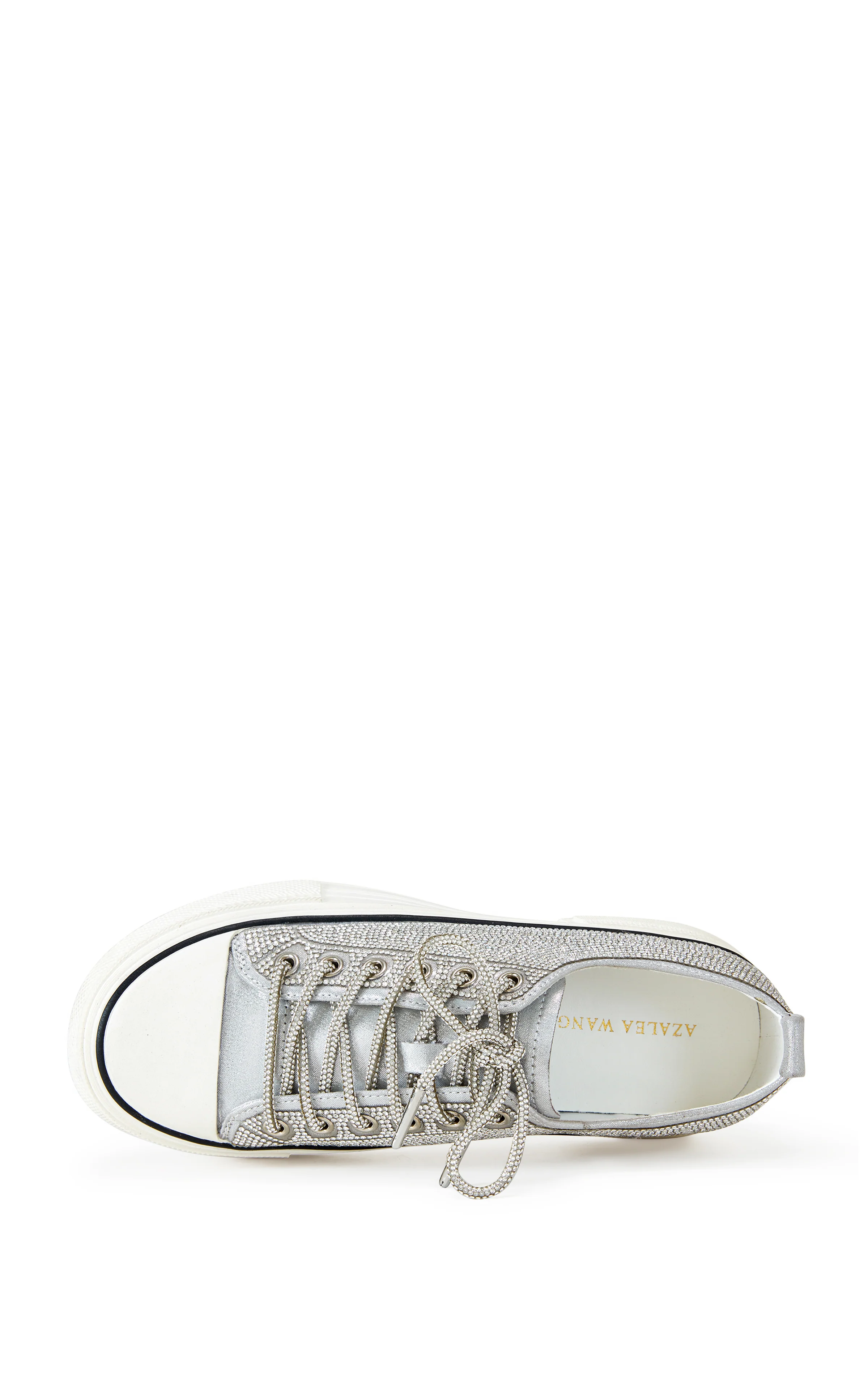 REVIVAL-SILVER FLAT SNEAKER - Image 5