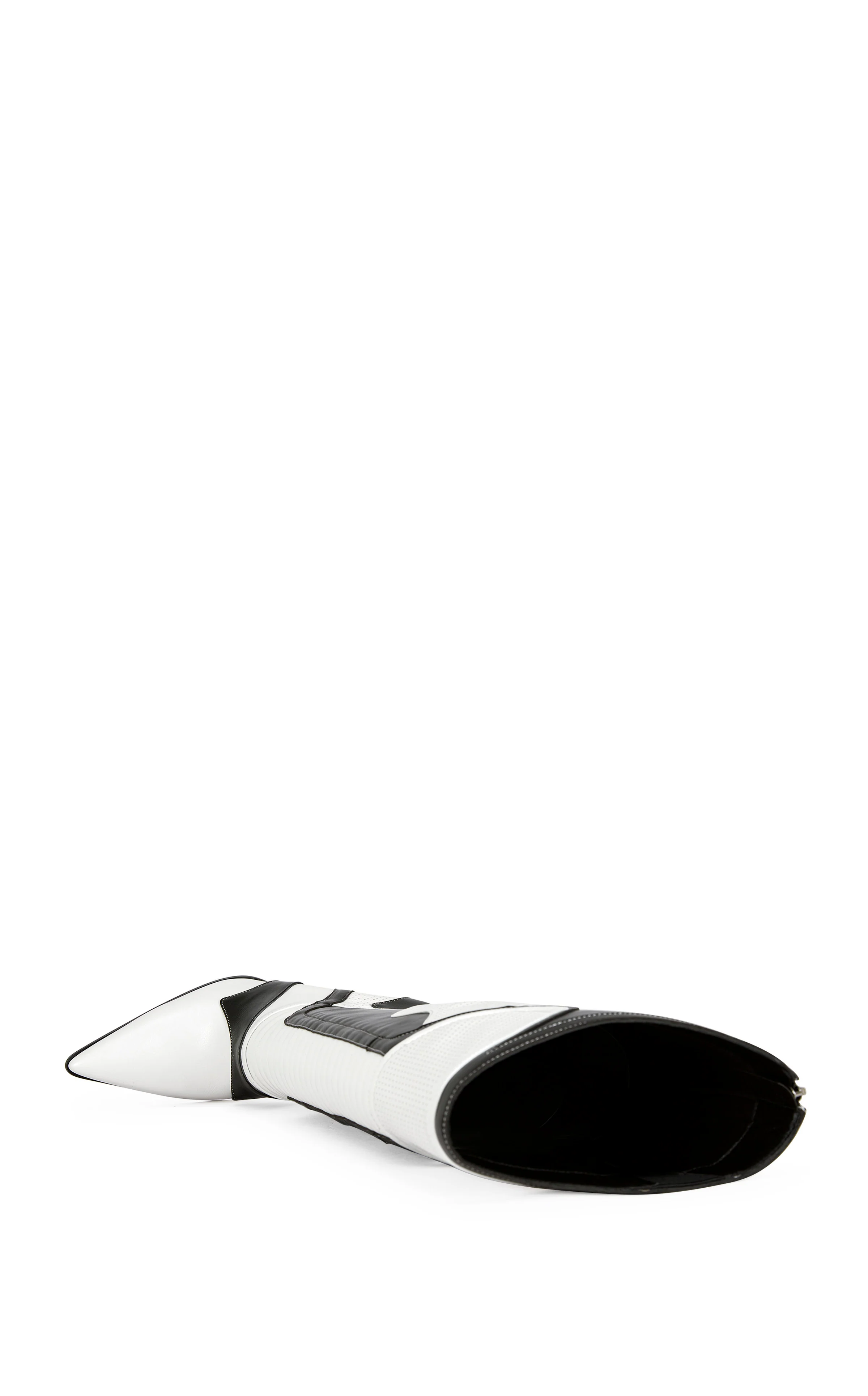 RODRIGO-BLACKWHITE RACING INSPIRED STILETTO BOOT - Image 5