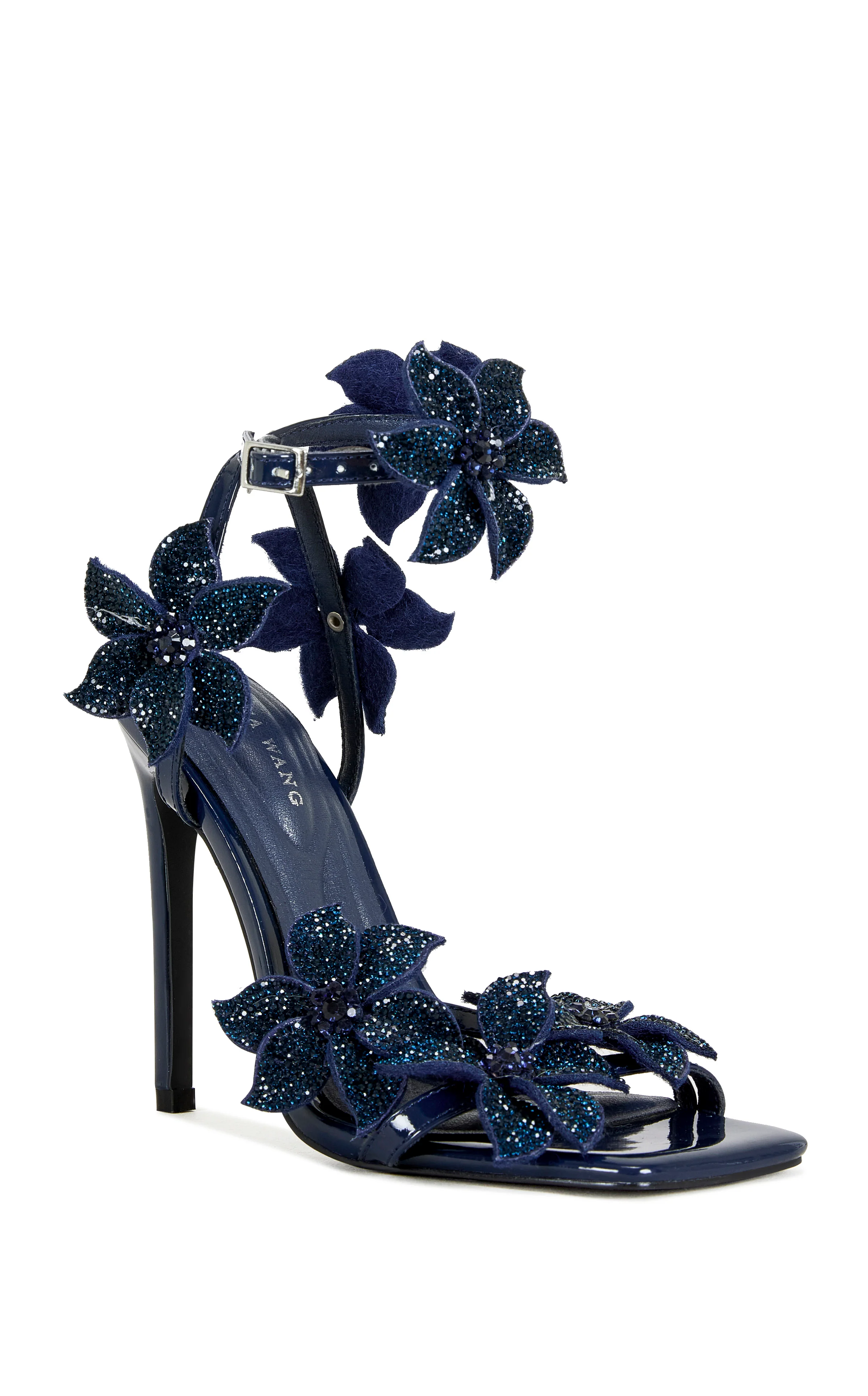 ROMI-NAVY STILETTO SANDAL - Image 3