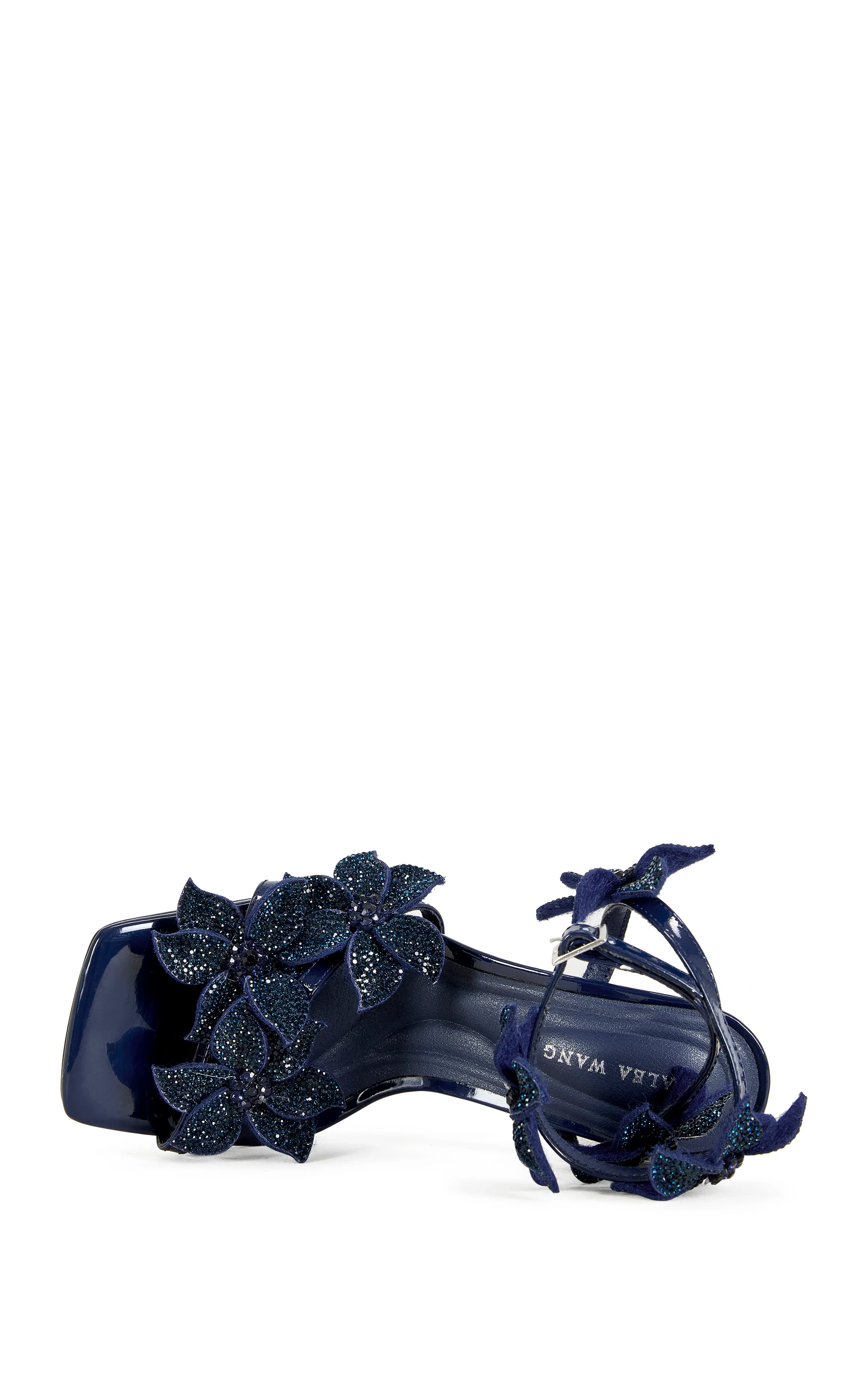 ROMI-NAVY STILETTO SANDAL - Image 5