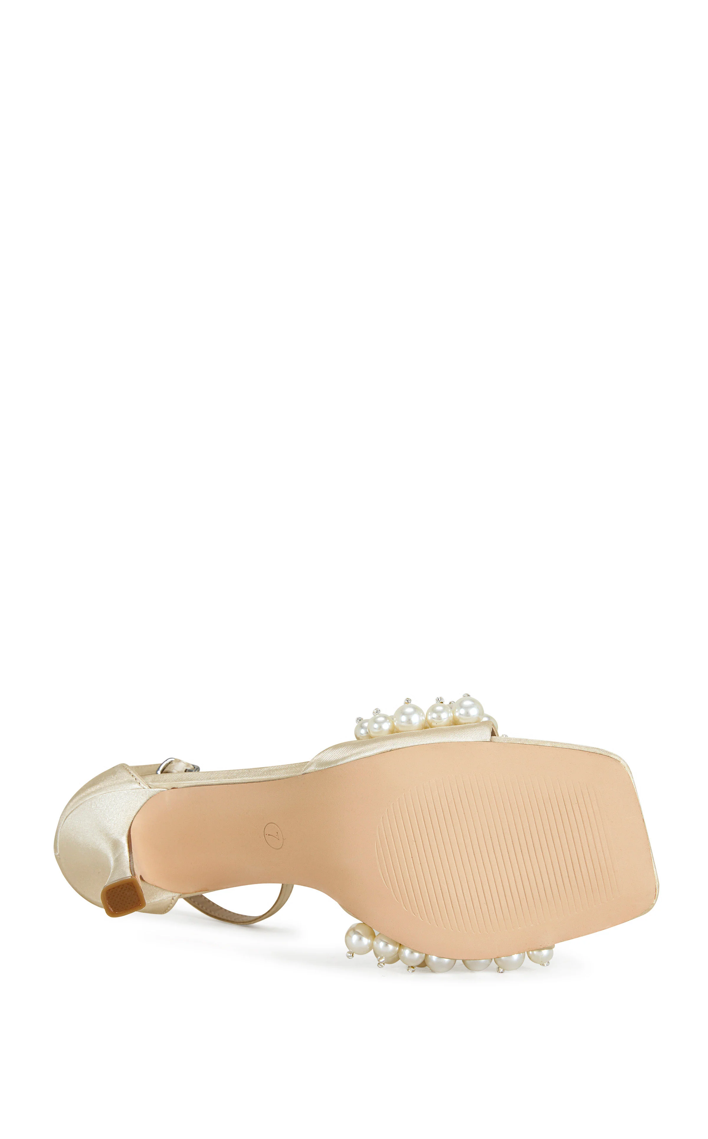 ROMILY-CHAMPAGNE STILETTO SANDAL - Image 4