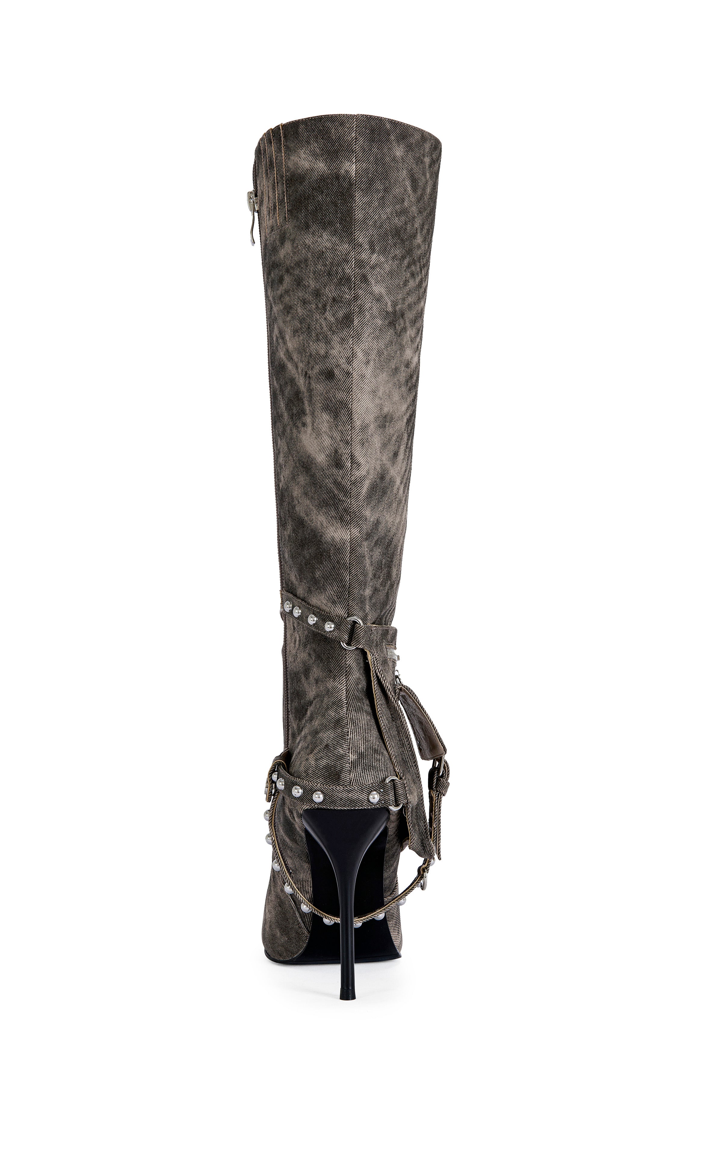 RONDEL-BROWNMULTI STILETTO BOOT - Image 4