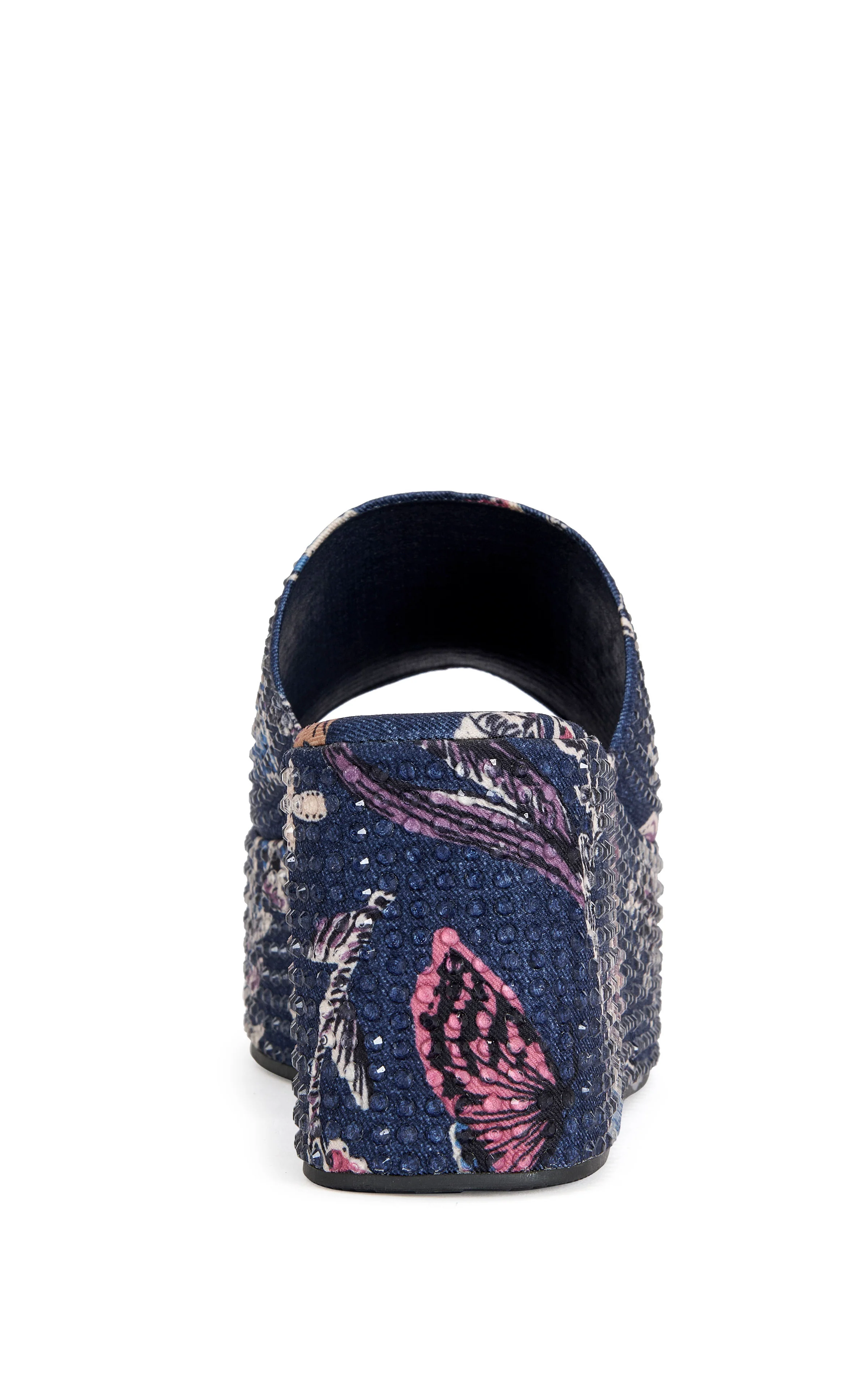 ROSALIND-BLUEMULTI RHINESTONE PLATFORM SANDAL - Image 4