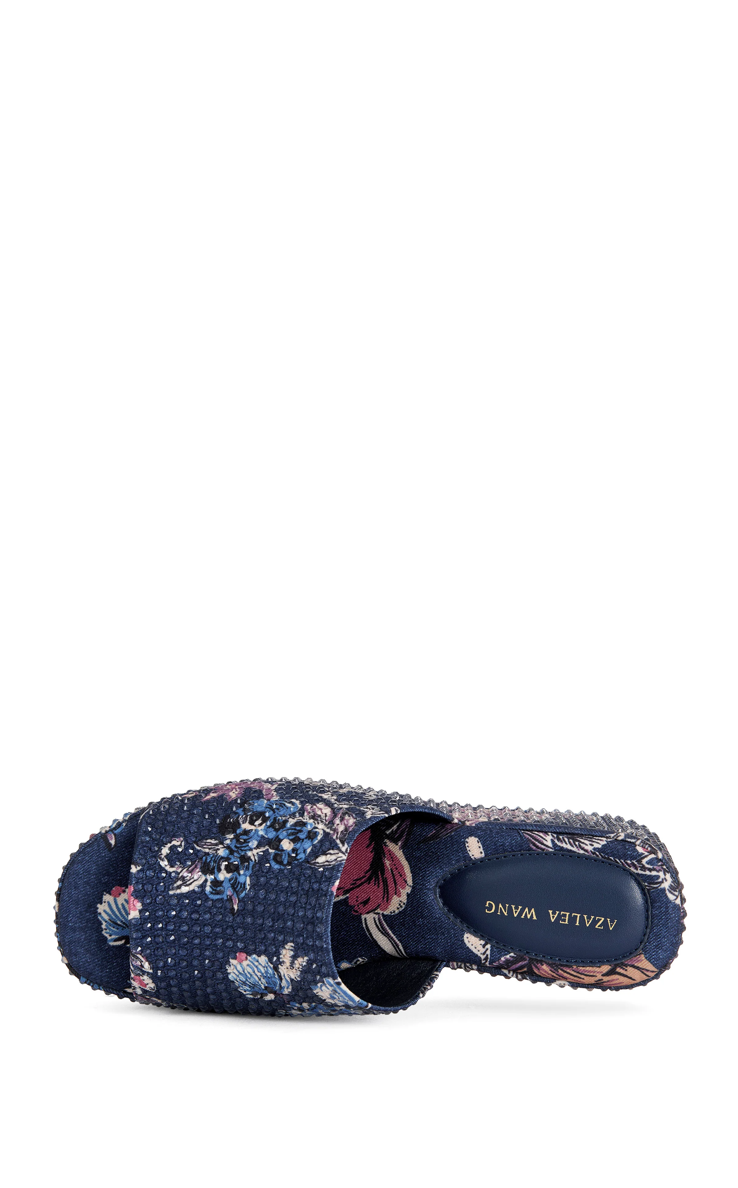 ROSALIND-BLUEMULTI RHINESTONE PLATFORM SANDAL - Image 5