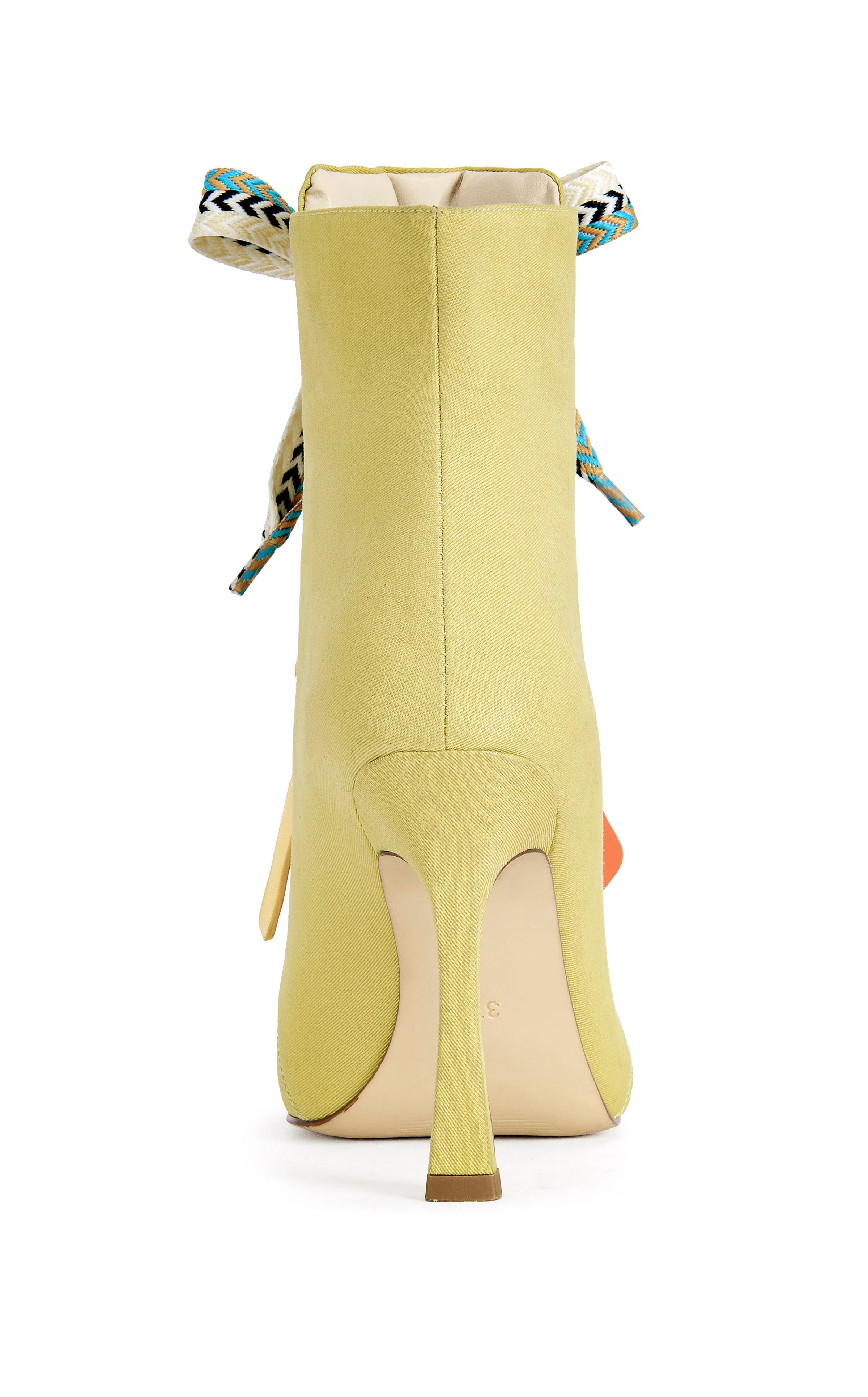 ROVEA-KHAKI STILETTO BOOTIE - Image 3