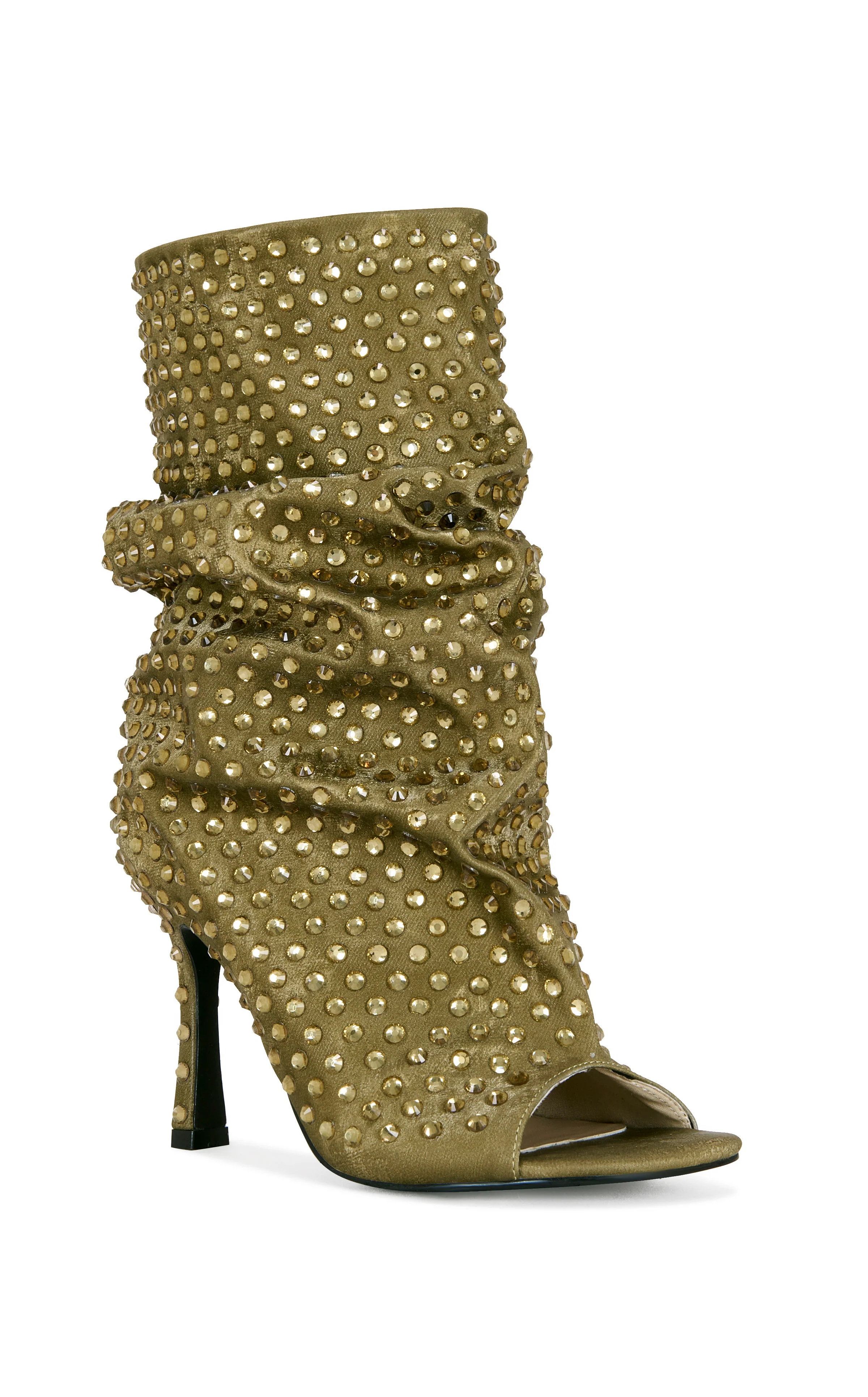 ROZSI-BRONZE PEEP TOE STILETTO BOOTIE - Image 5