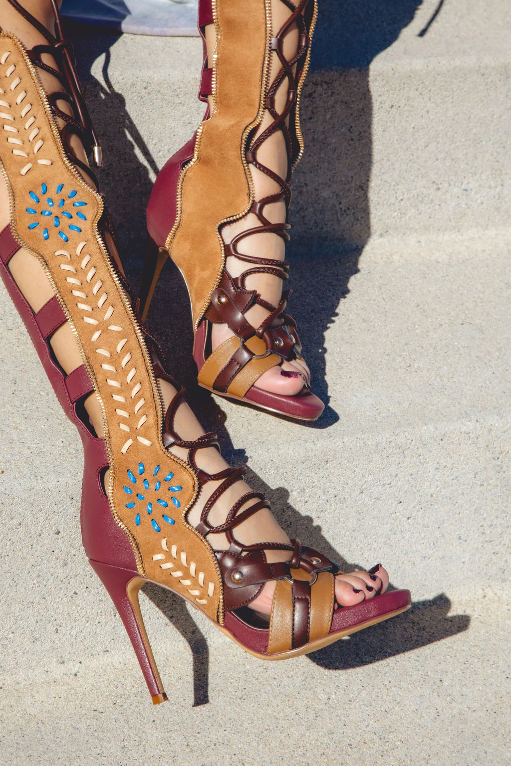 SHAI-PLUMMULTI STILETTO SANDAL - Image 8