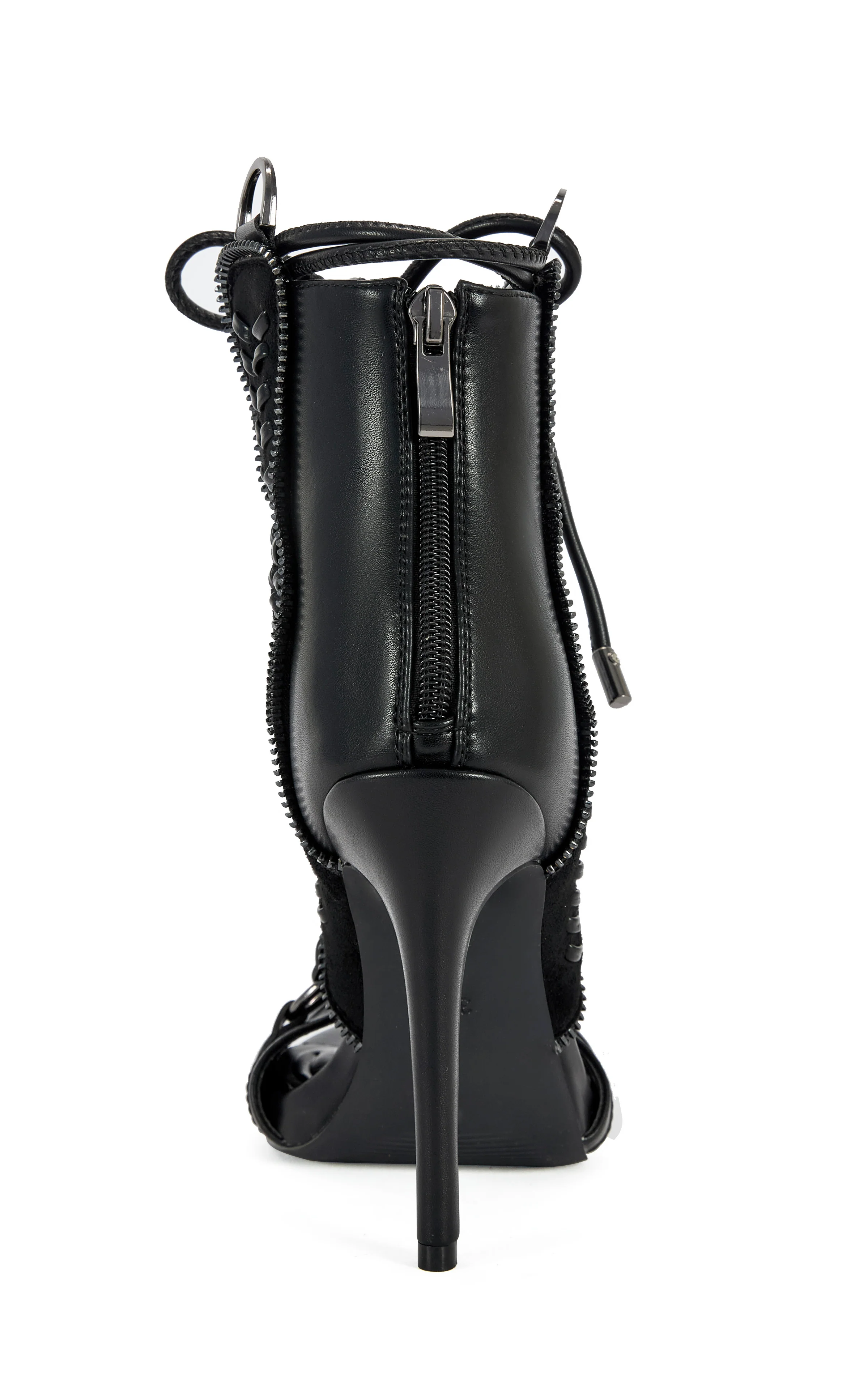 SHAINIA-BLACK GLADIATOR SANDAL BOOTIE - Image 3