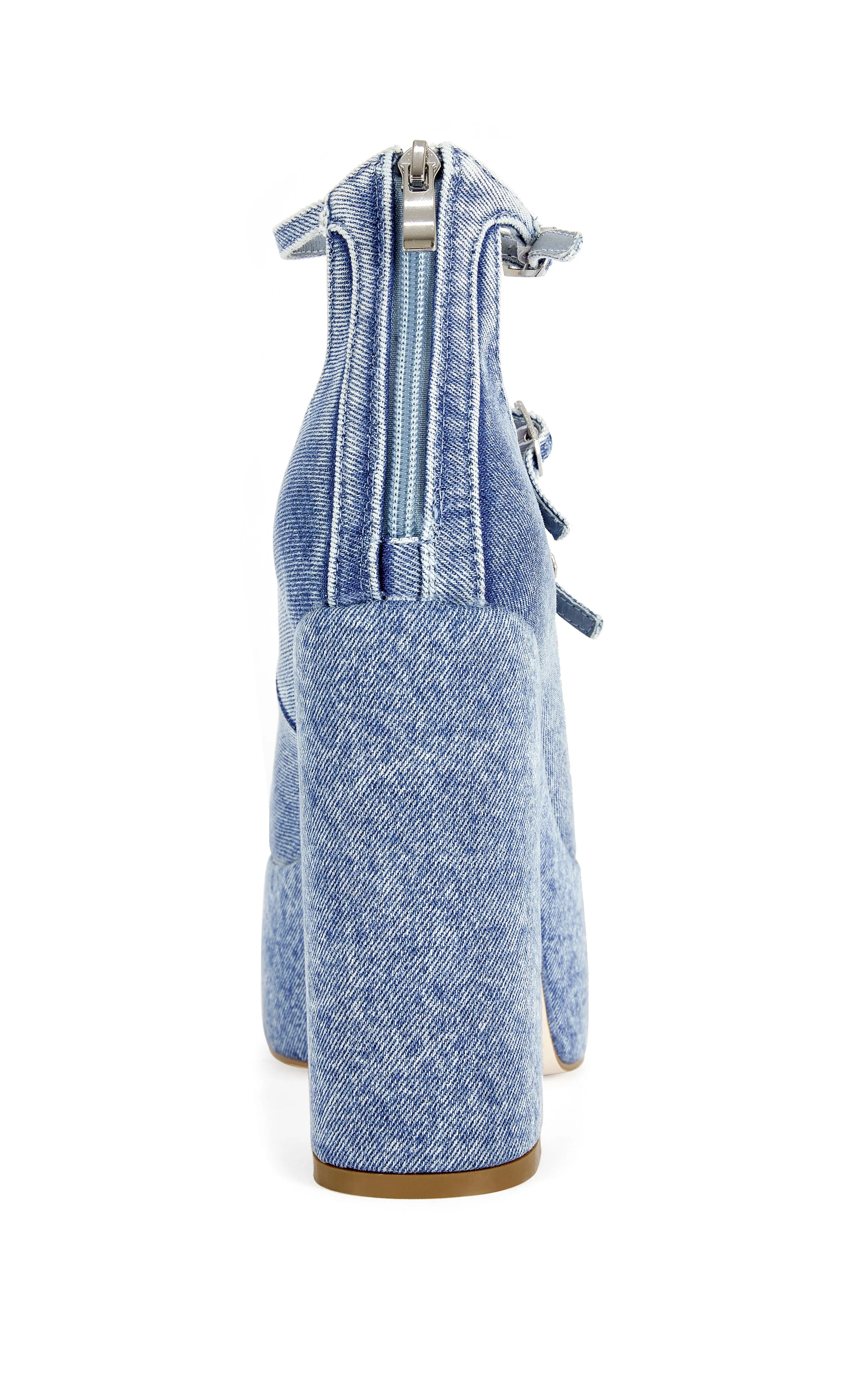 SPROUT-DENIM PLATFORM PUMP - Image 3