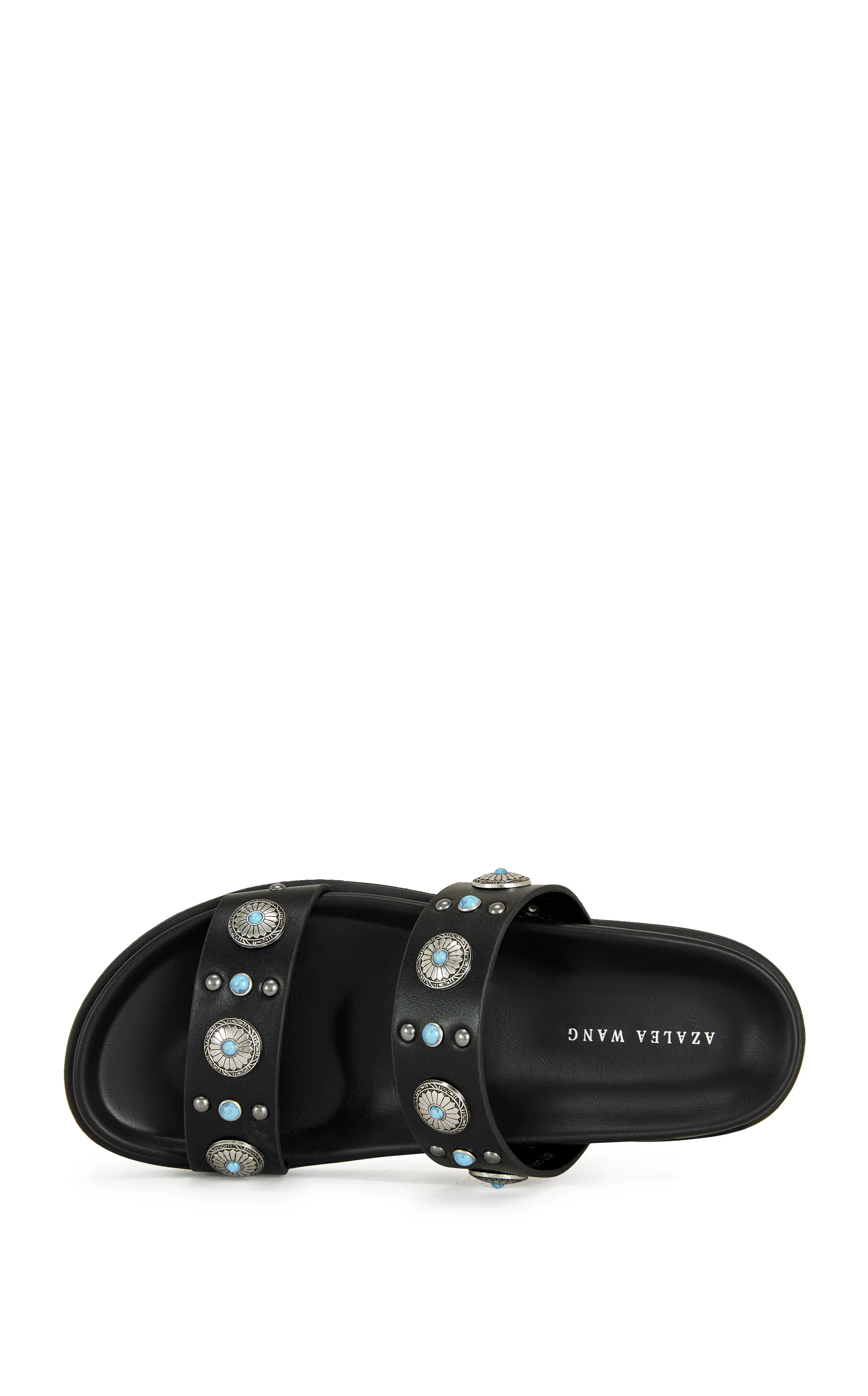 STORGE-BLACK FLAT SANDAL - Image 4