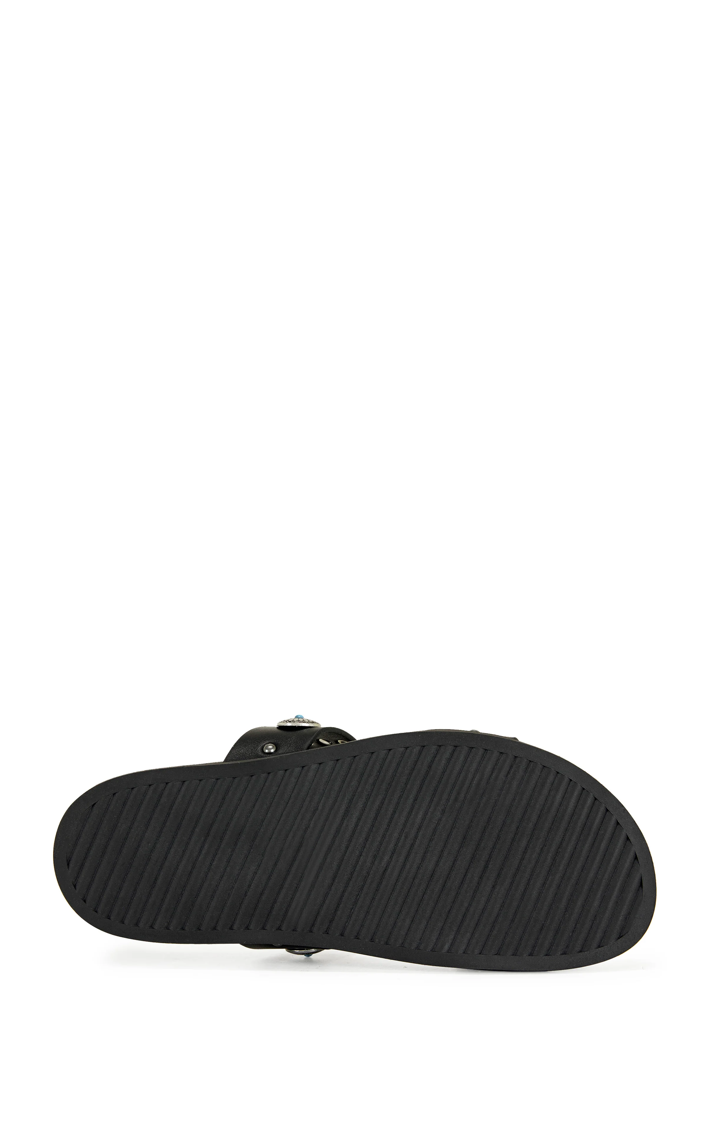 STORGE-BLACK FLAT SANDAL - Image 5