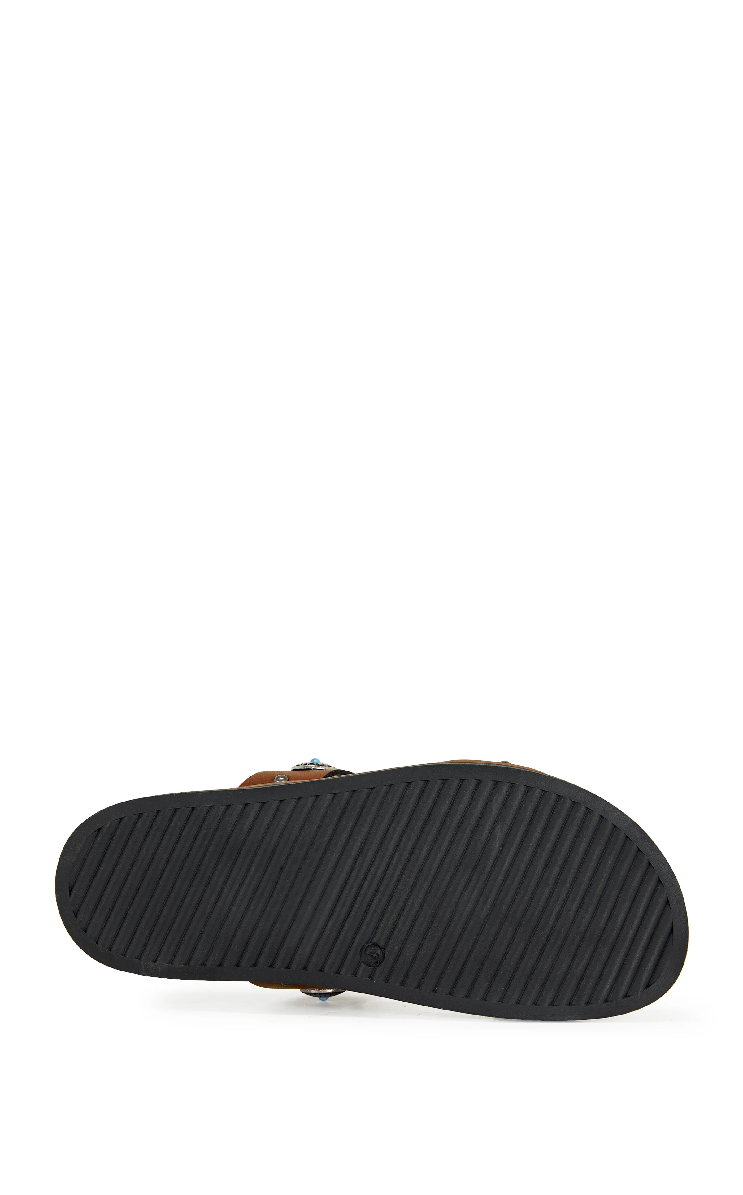STORGE-BROWN FLAT SANDAL - Image 4