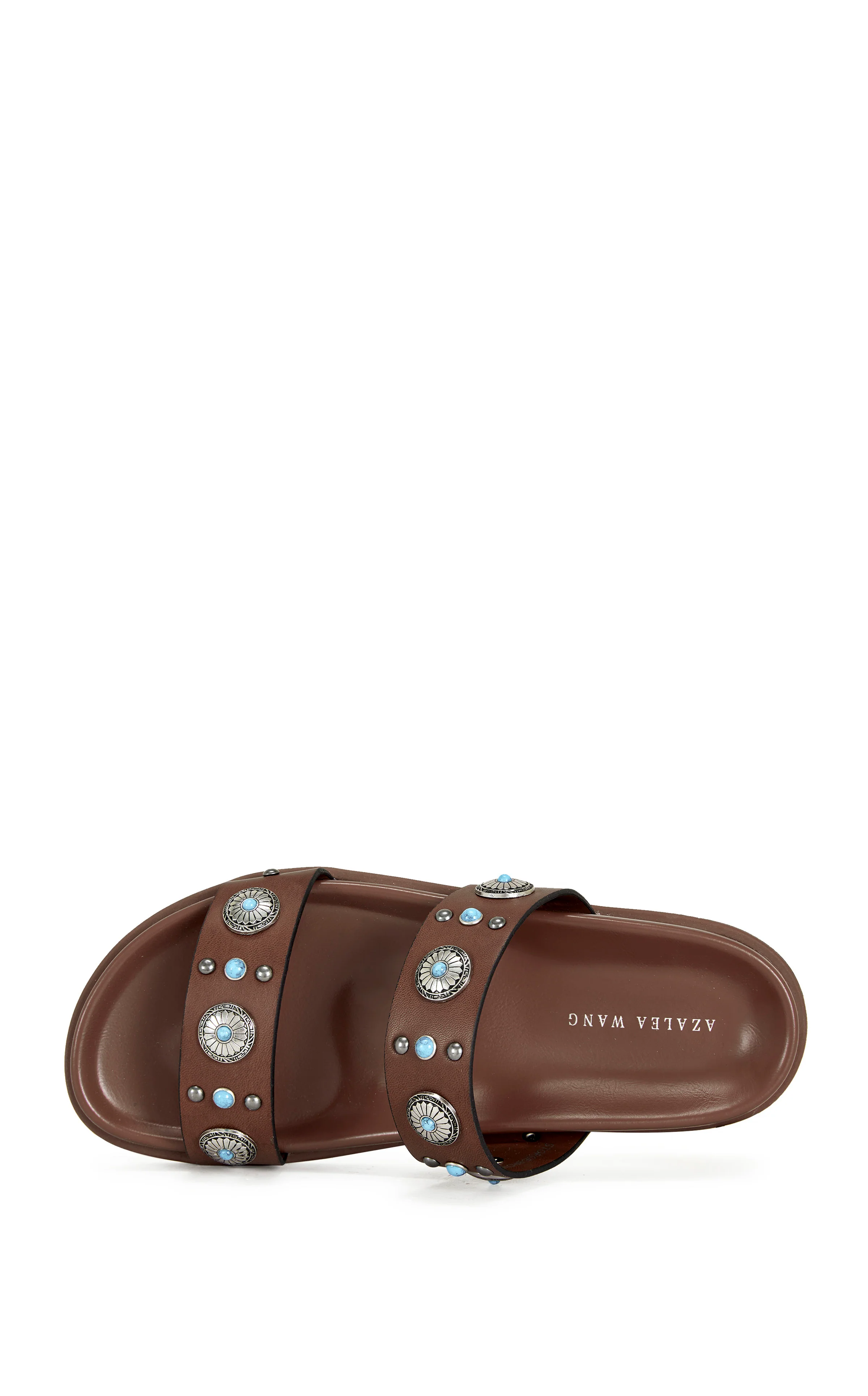 STORGE-BROWN FLAT SANDAL - Image 5