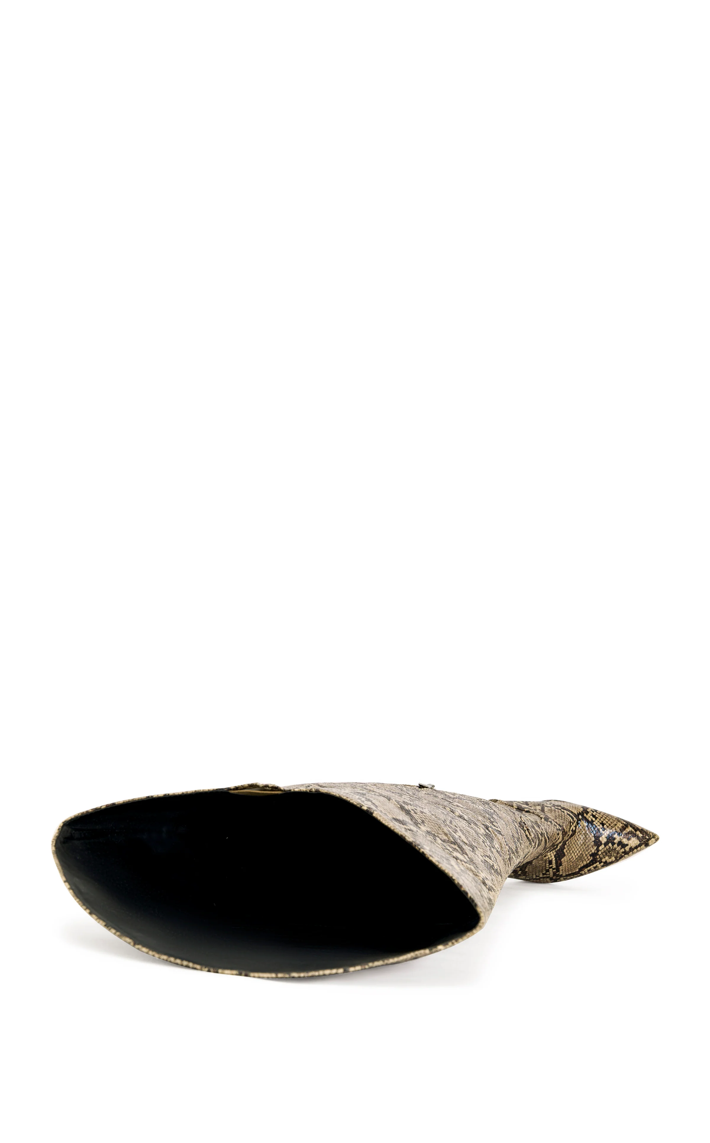 TARRANT-SNAKE THIGH HIGH STILETTO BOOT - Image 5