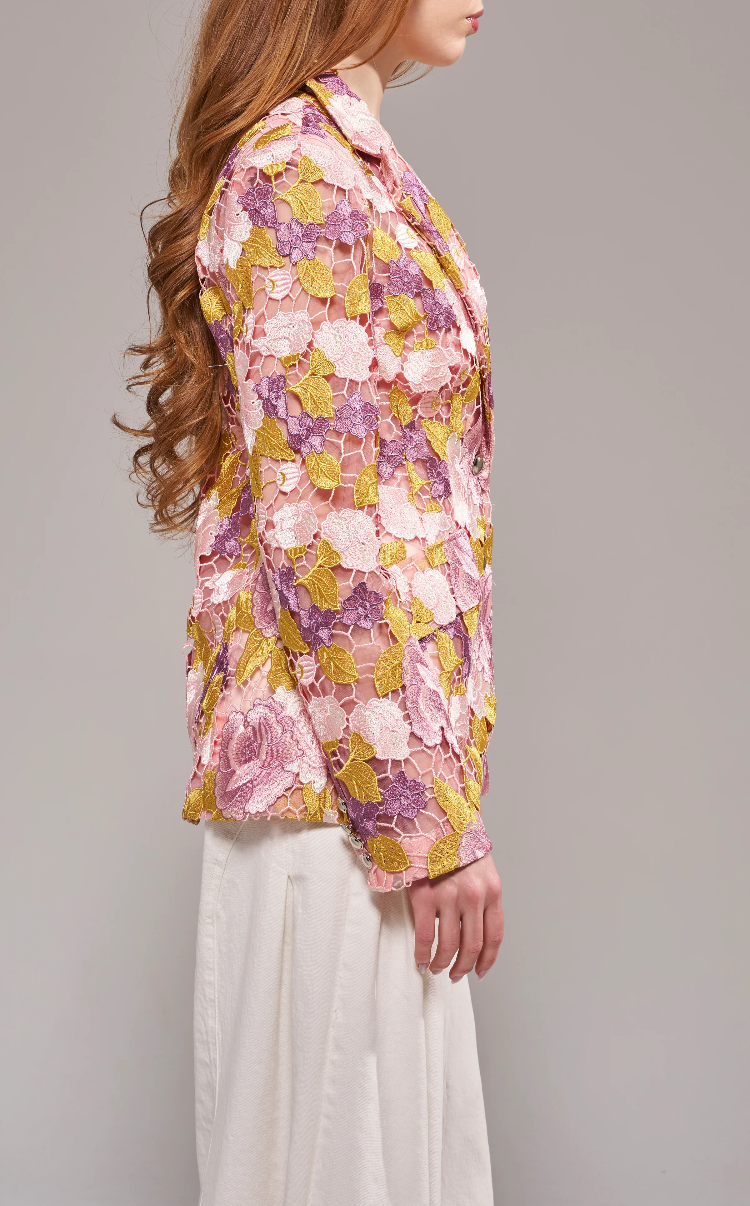 THALENA-PINKMULTI BLAZER OUTERWEAR - Image 3