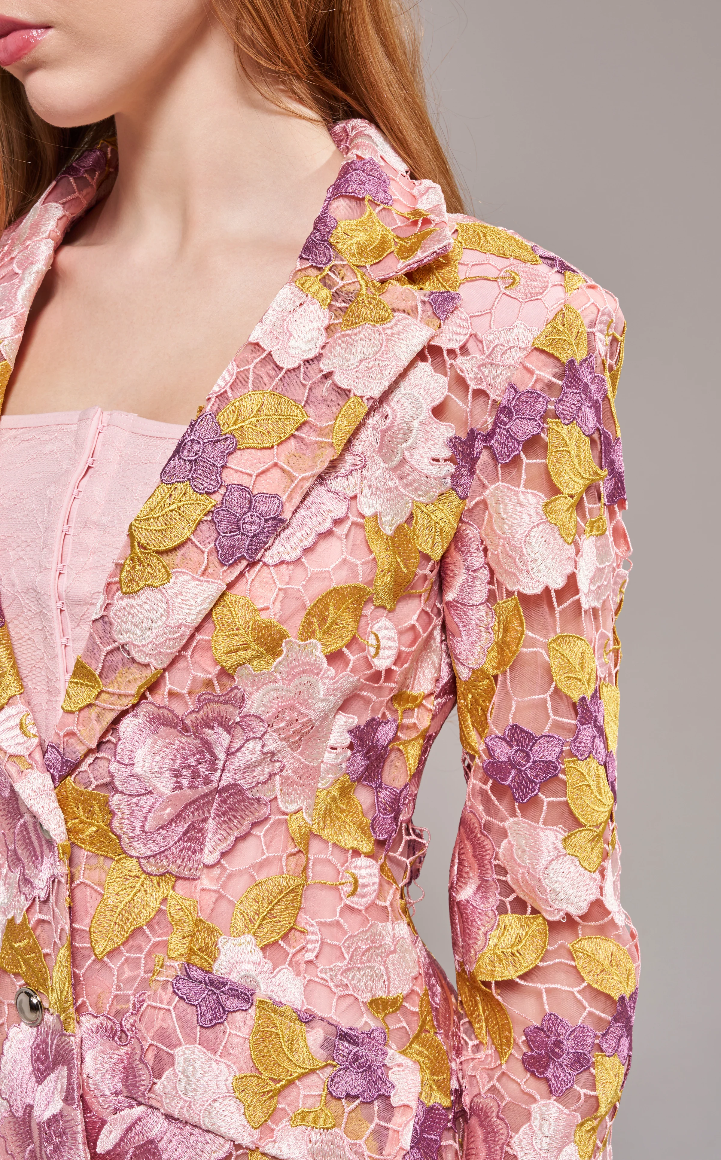 THALENA-PINKMULTI BLAZER OUTERWEAR - Image 5