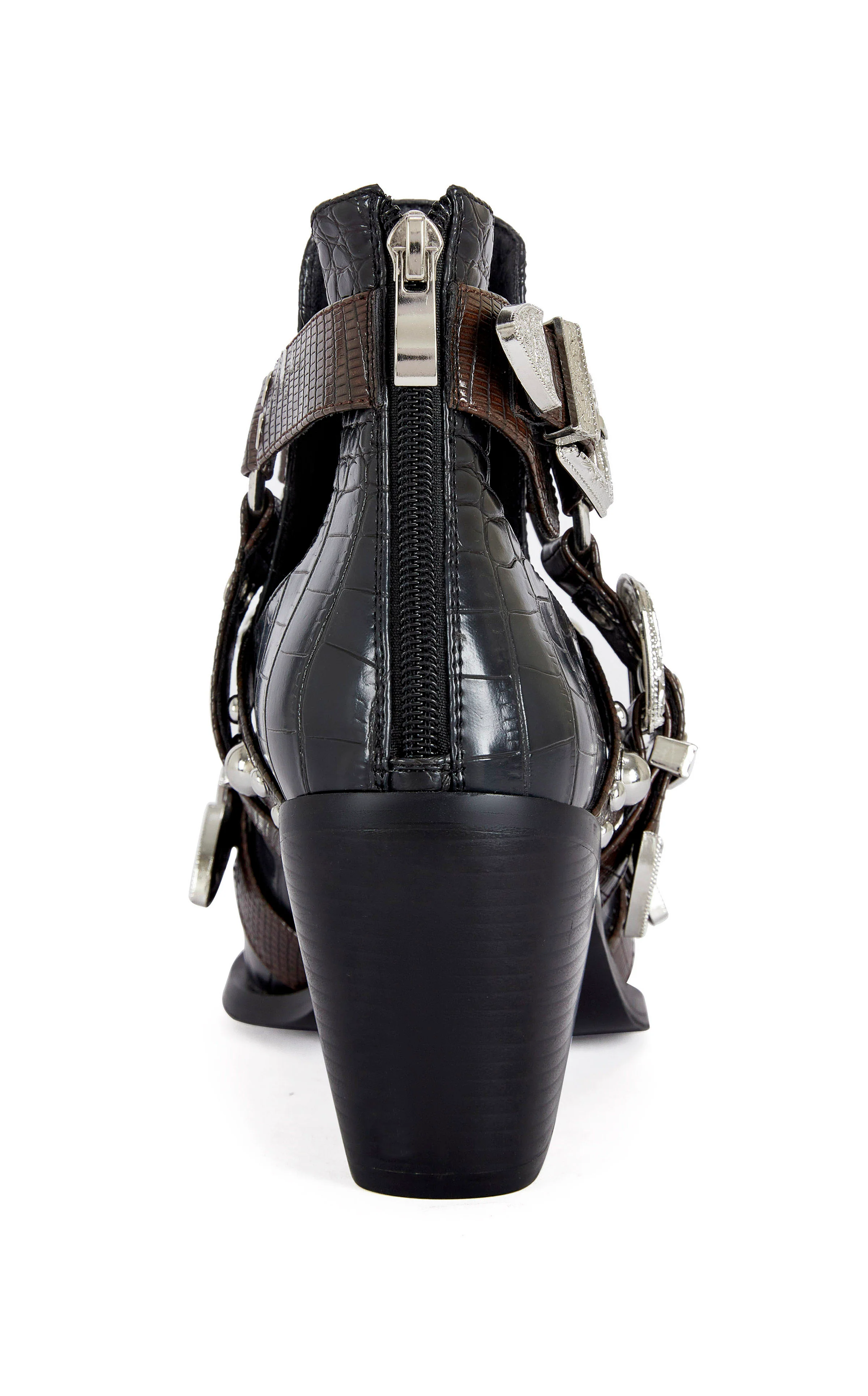 THALYN-BLACK BLOCK BOOTIE - Image 3