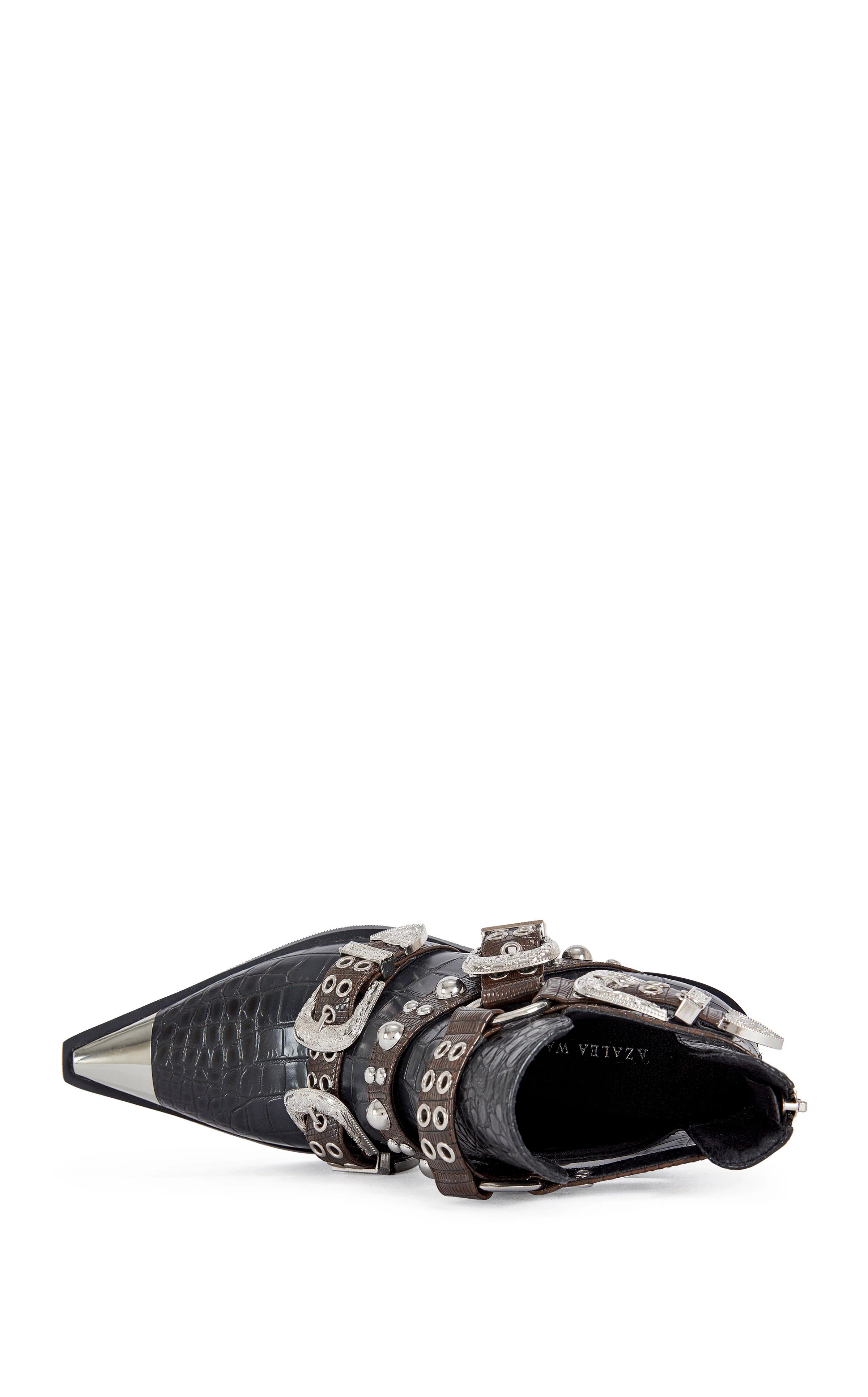 THALYN-BLACK BLOCK BOOTIE - Image 4