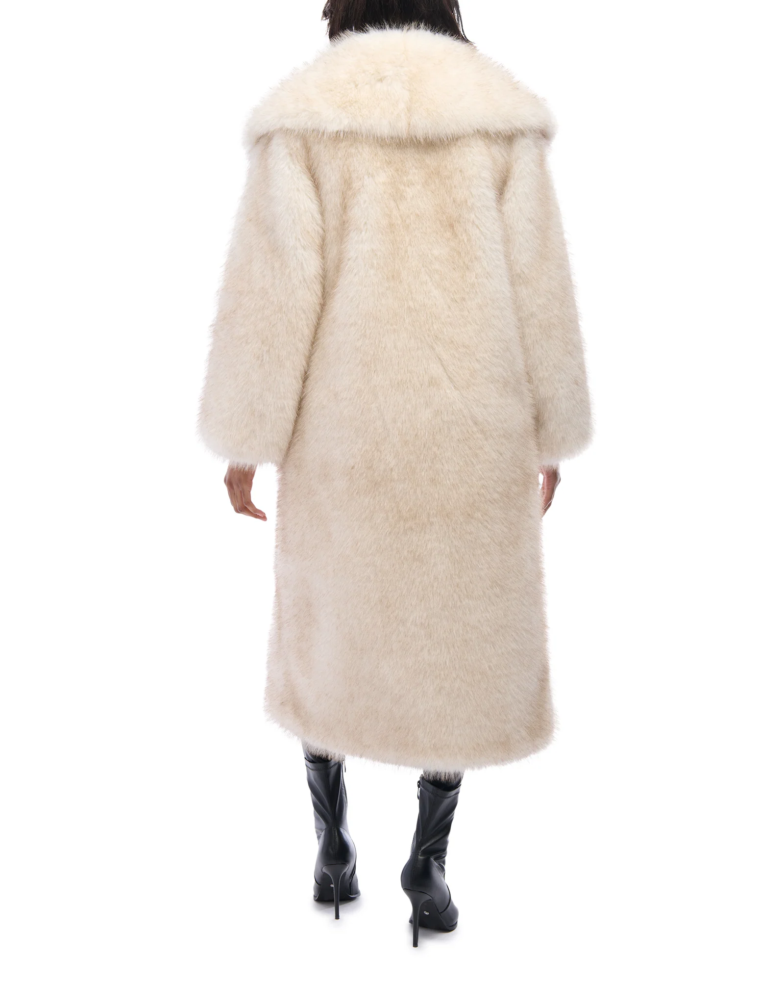 TOASTED-MARSHMALLOW FAUX FUR JACKET - Image 4