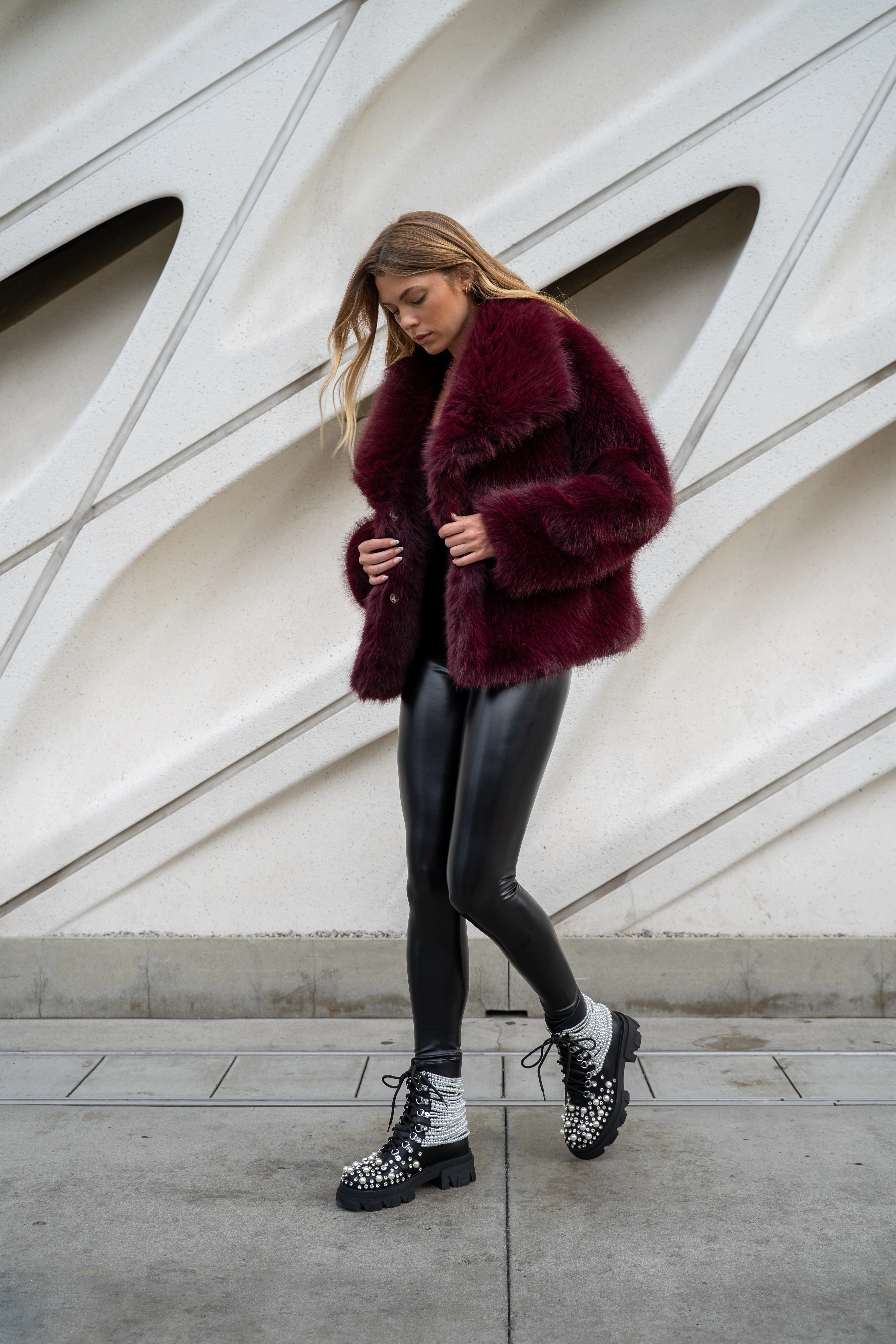 TWINKLEY-BLACK FLAT BOOTIE - Image 7